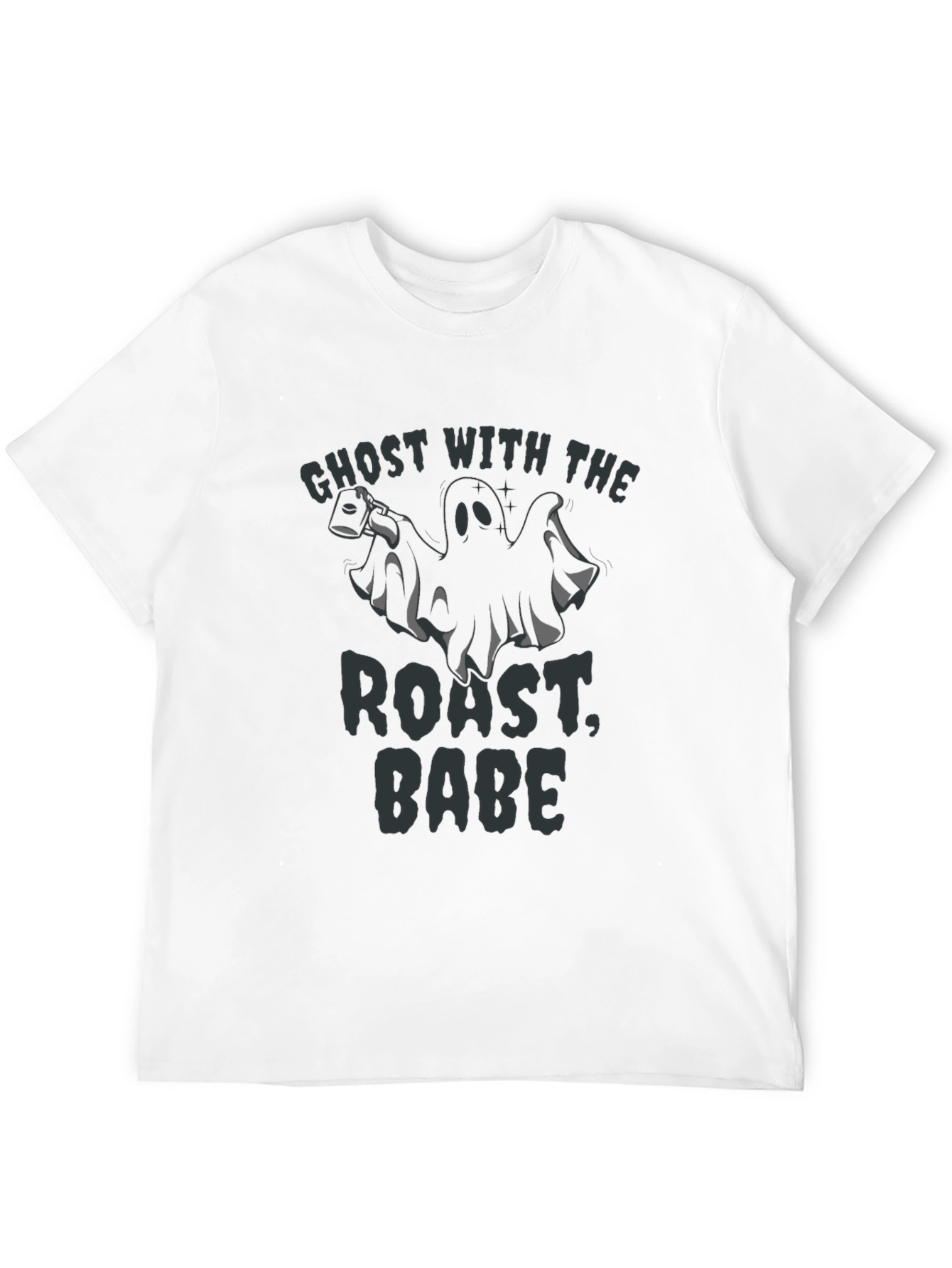 Ghost with Roast Babe Graphic Tee