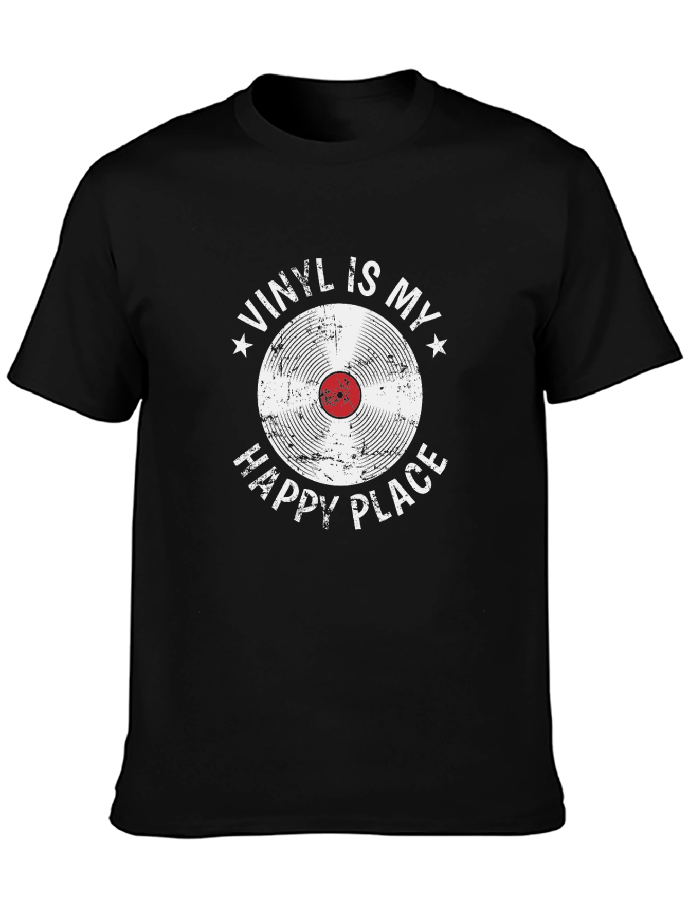 Vinyl is My Happy Place T-Shirt
