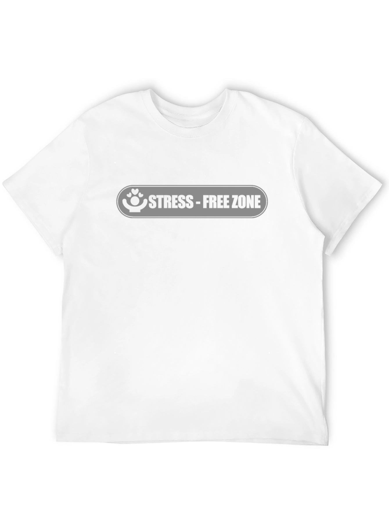 Stress-Free Zone T-Shirt - Relaxed Fit Soft Fabric