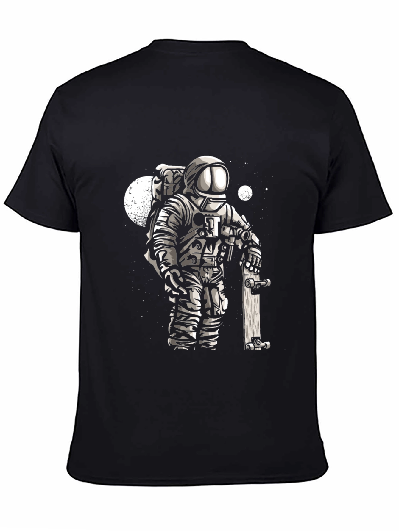Astronaut Skater T-Shirt - Cool Space Tee