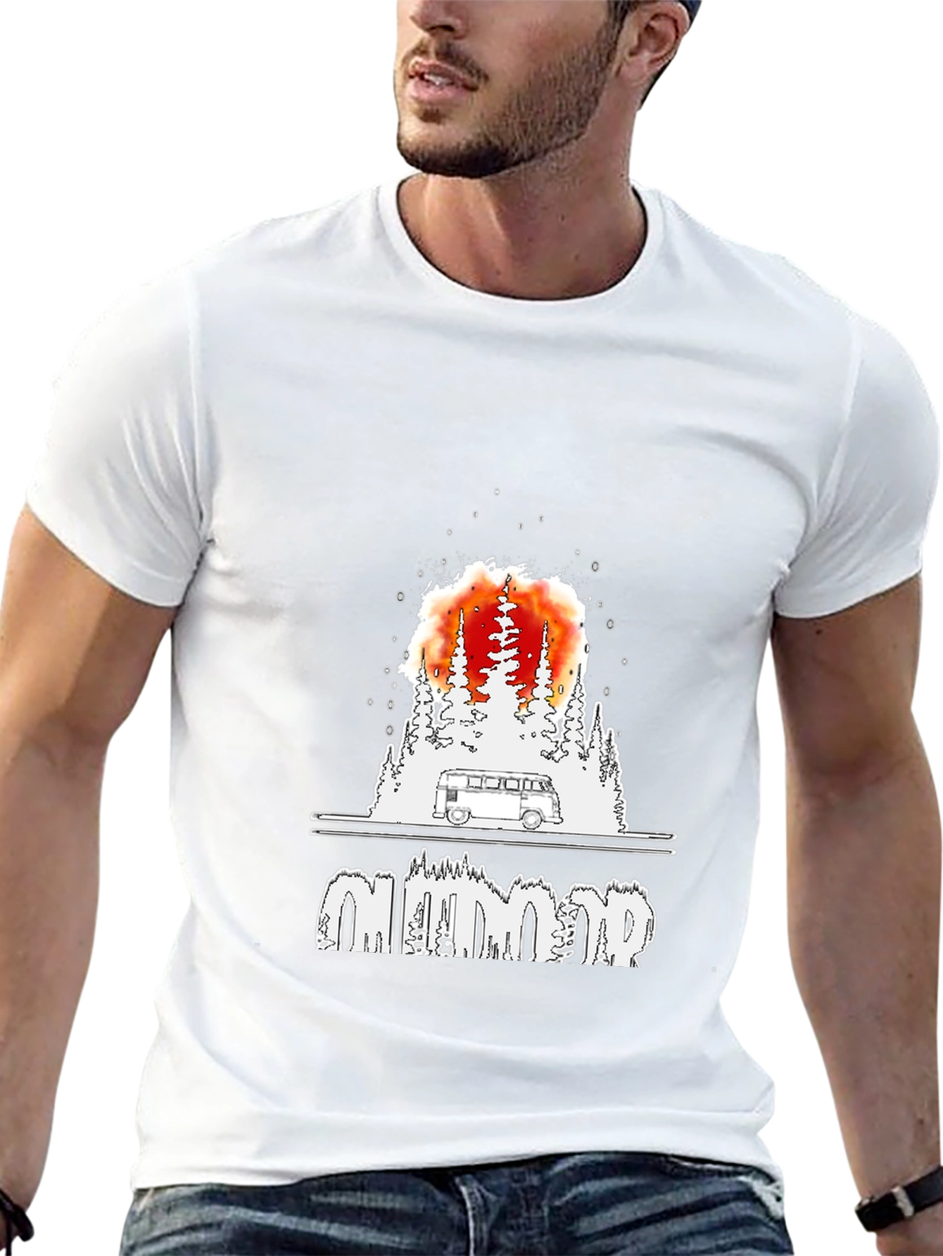 Outdoor Adventure Graphic T-Shirt