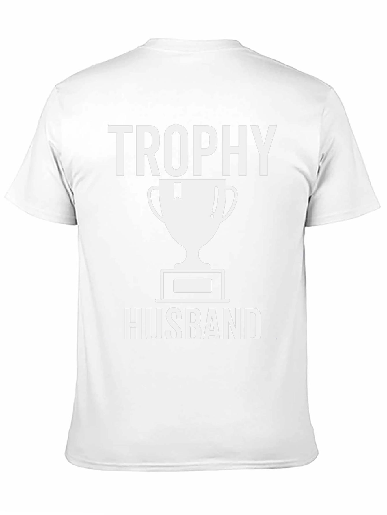 Trophy Husband Black Graphic Tee