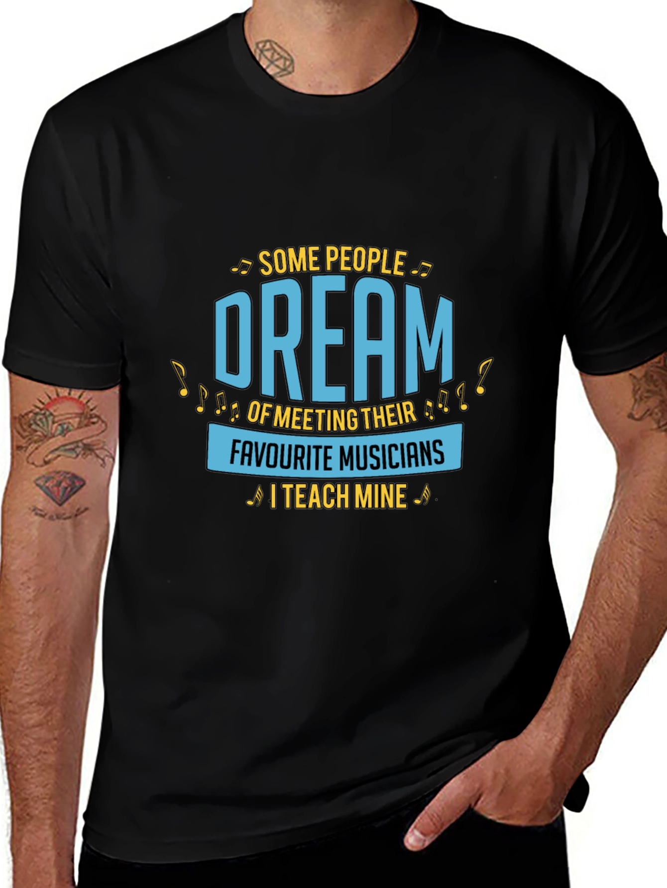 Musician Teacher T-Shirt - Dream Teach Music