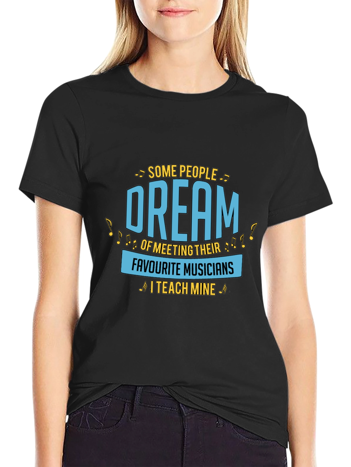 Musician Teacher T-Shirt - Dream Teach Music