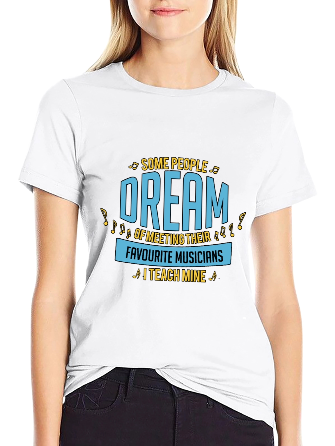 Musician Teacher T-Shirt - Dream Teach Music