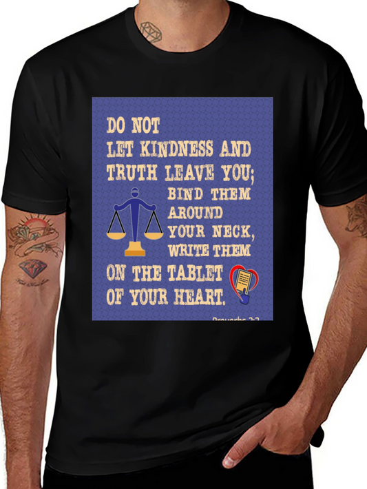 Kindness & Truth T-Shirt - Proverbs 3:3 Christian Tee