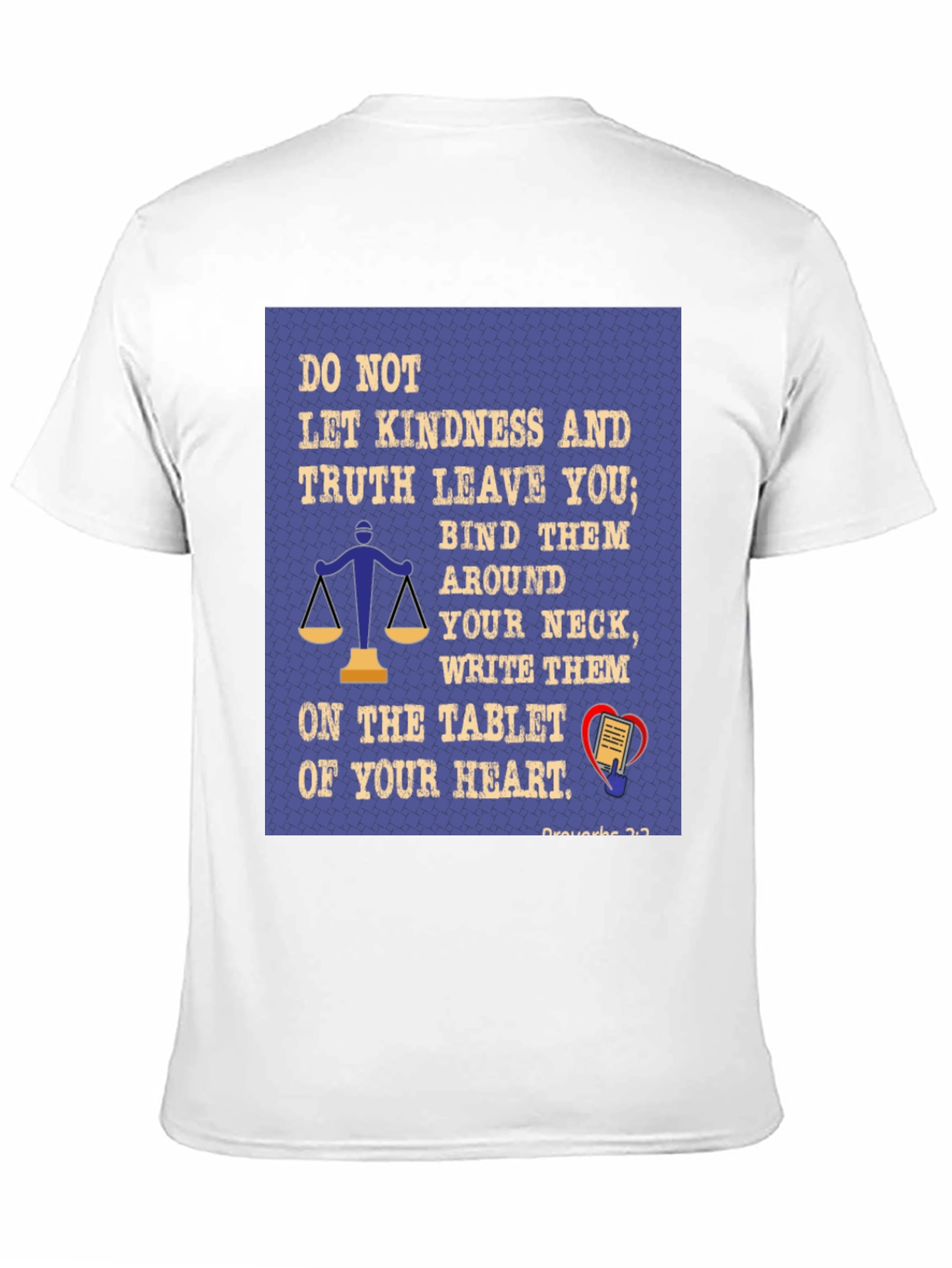 Kindness & Truth T-Shirt - Proverbs 3:3 Christian Tee
