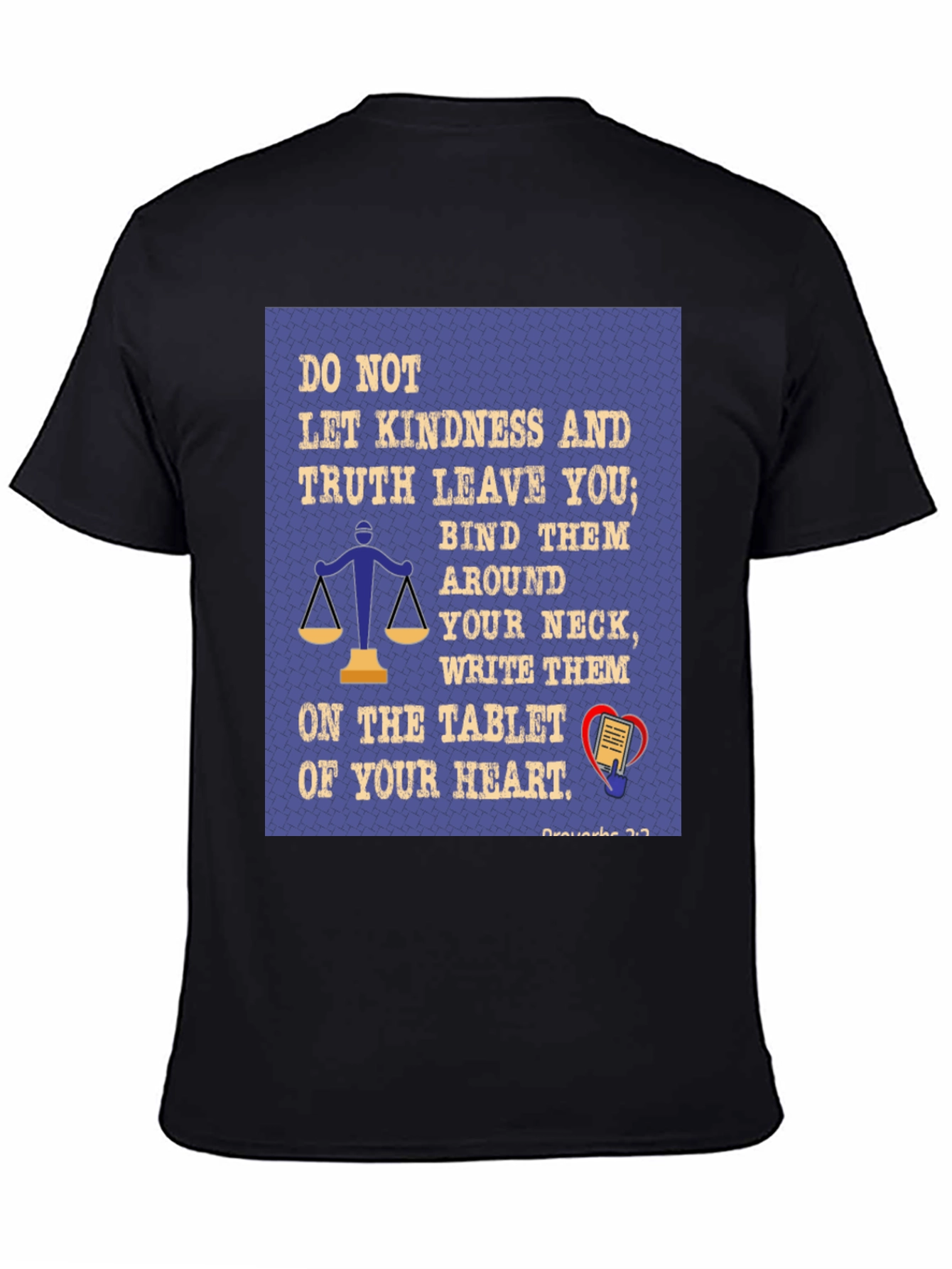 Kindness & Truth T-Shirt - Proverbs 3:3 Christian Tee