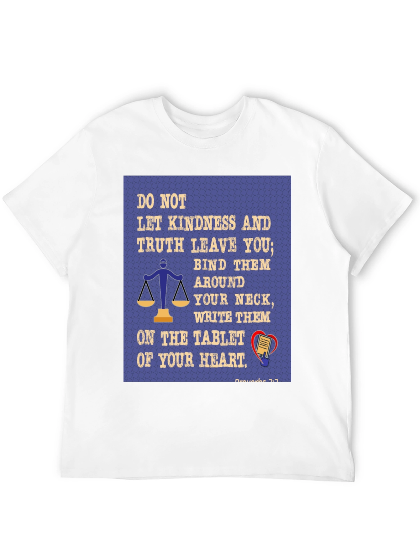 Kindness & Truth T-Shirt - Proverbs 3:3 Christian Tee