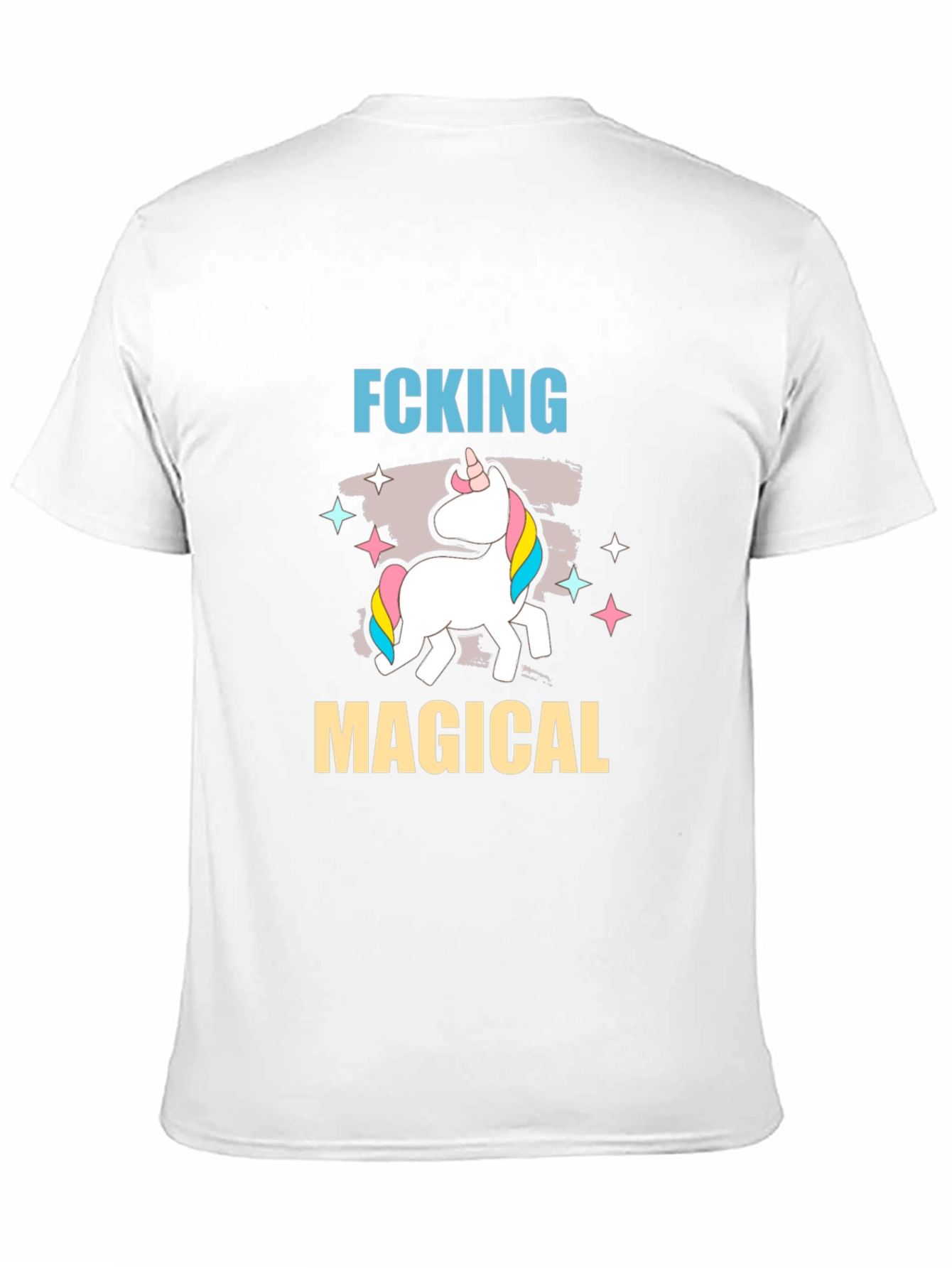 Fcking Magical Unicorn Graphic T-Shirt