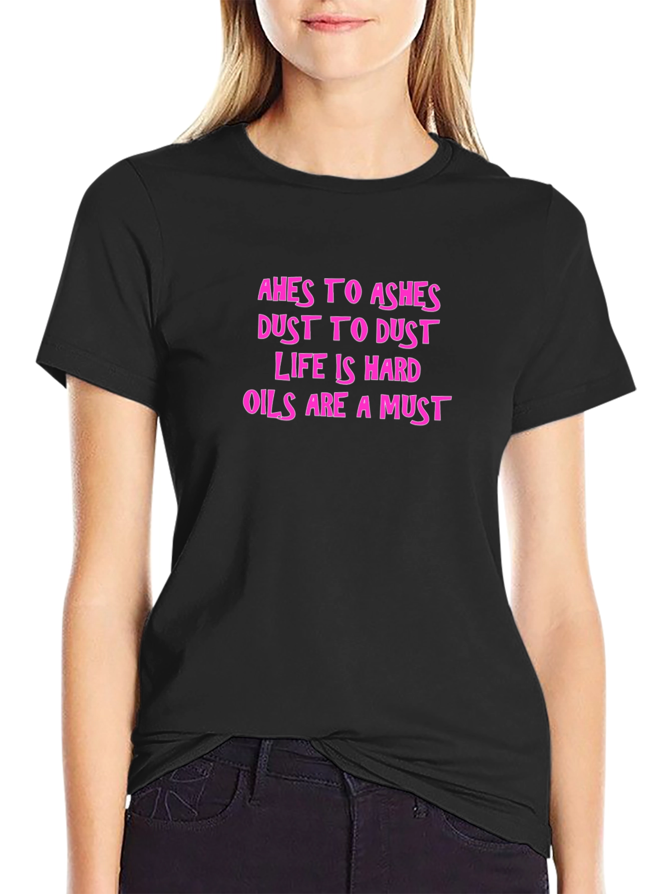 Ashes to Ashes Funny Graphic Tee