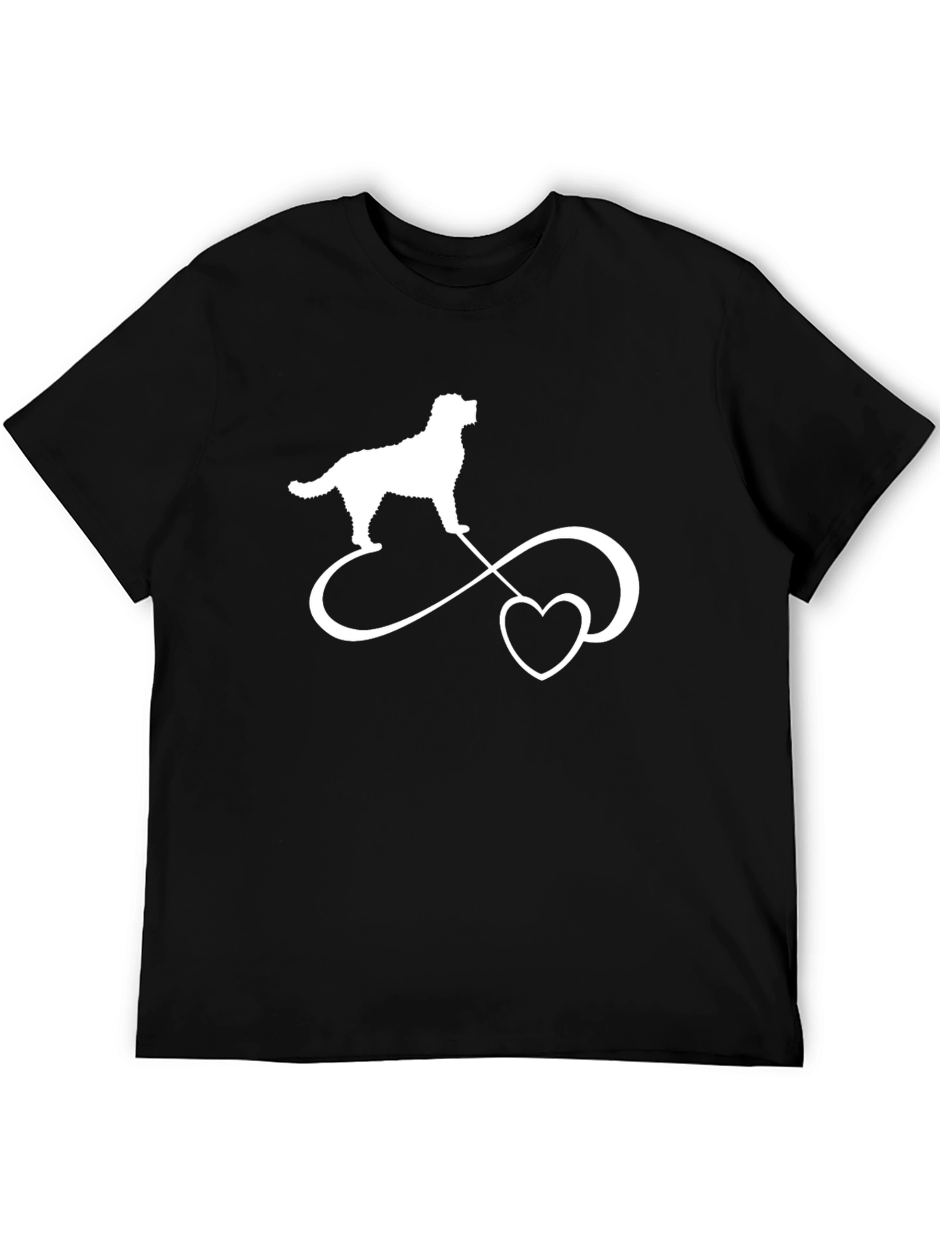 Dog Breed Infinity Heart Graphic T-Shirt