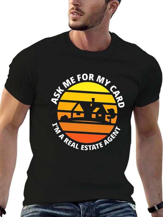 Real Estate Agent Graphic T-Shirt