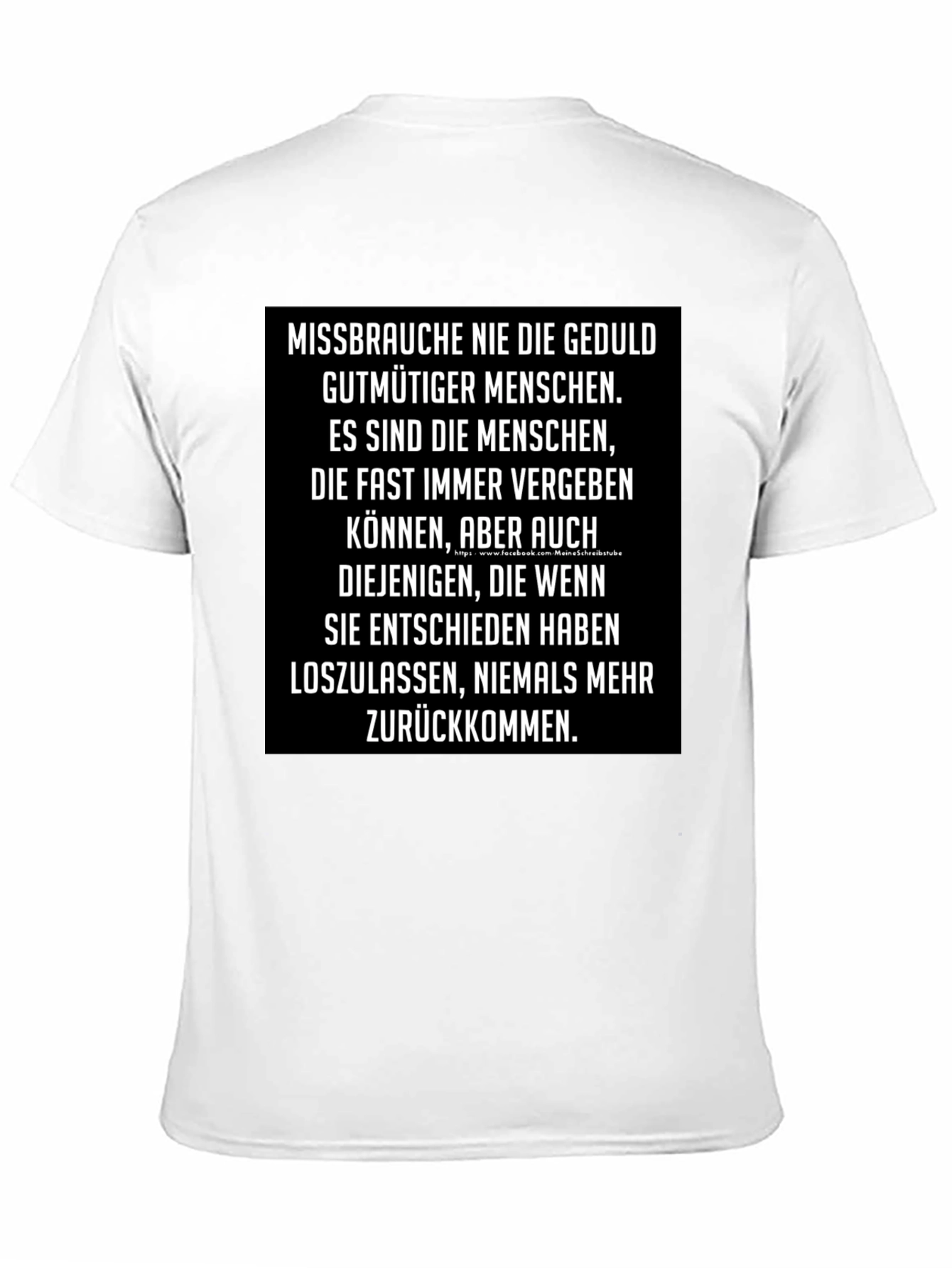 Mens Graphic T-Shirt - German Quote