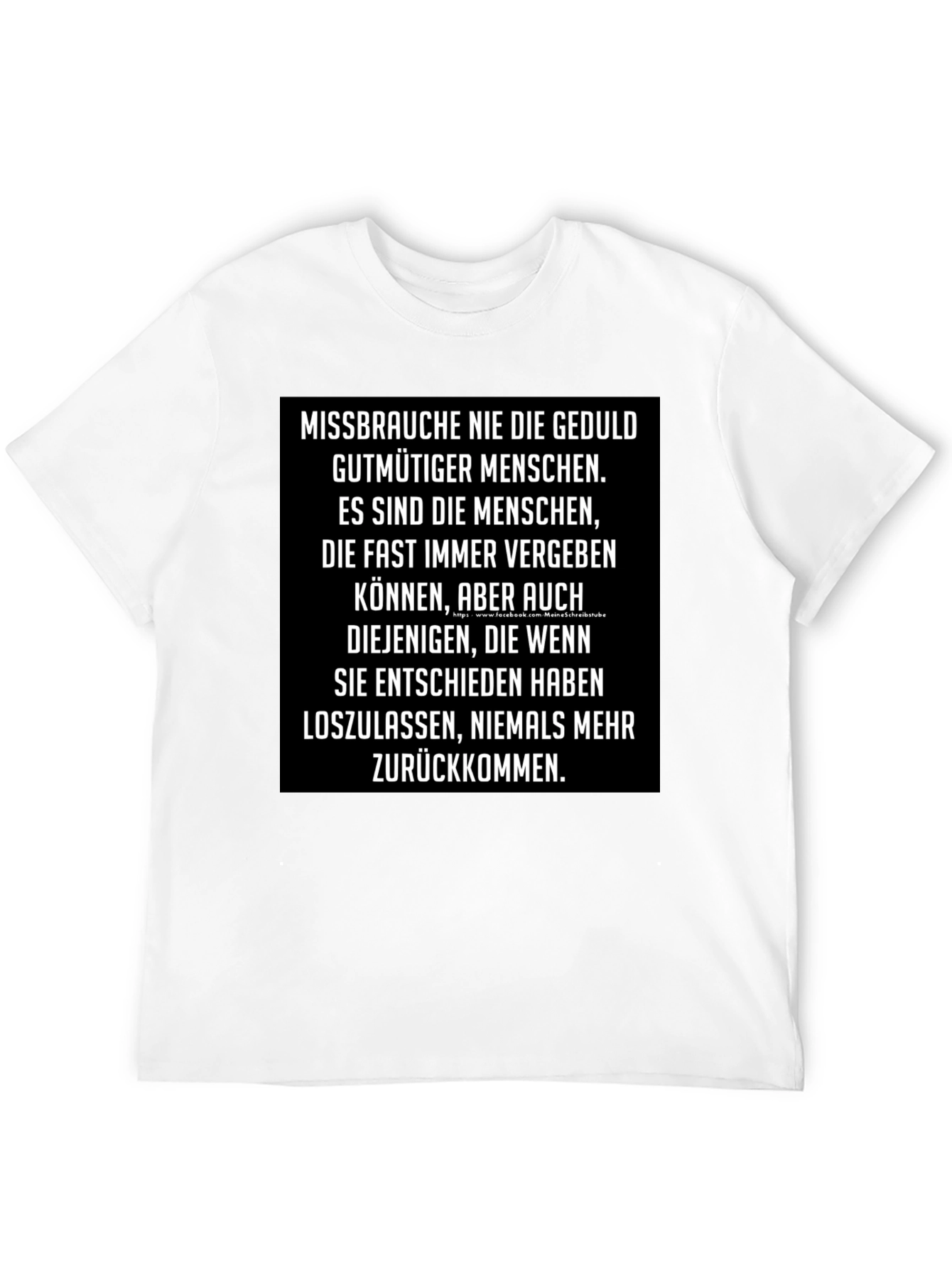 Mens Graphic T-Shirt - German Quote