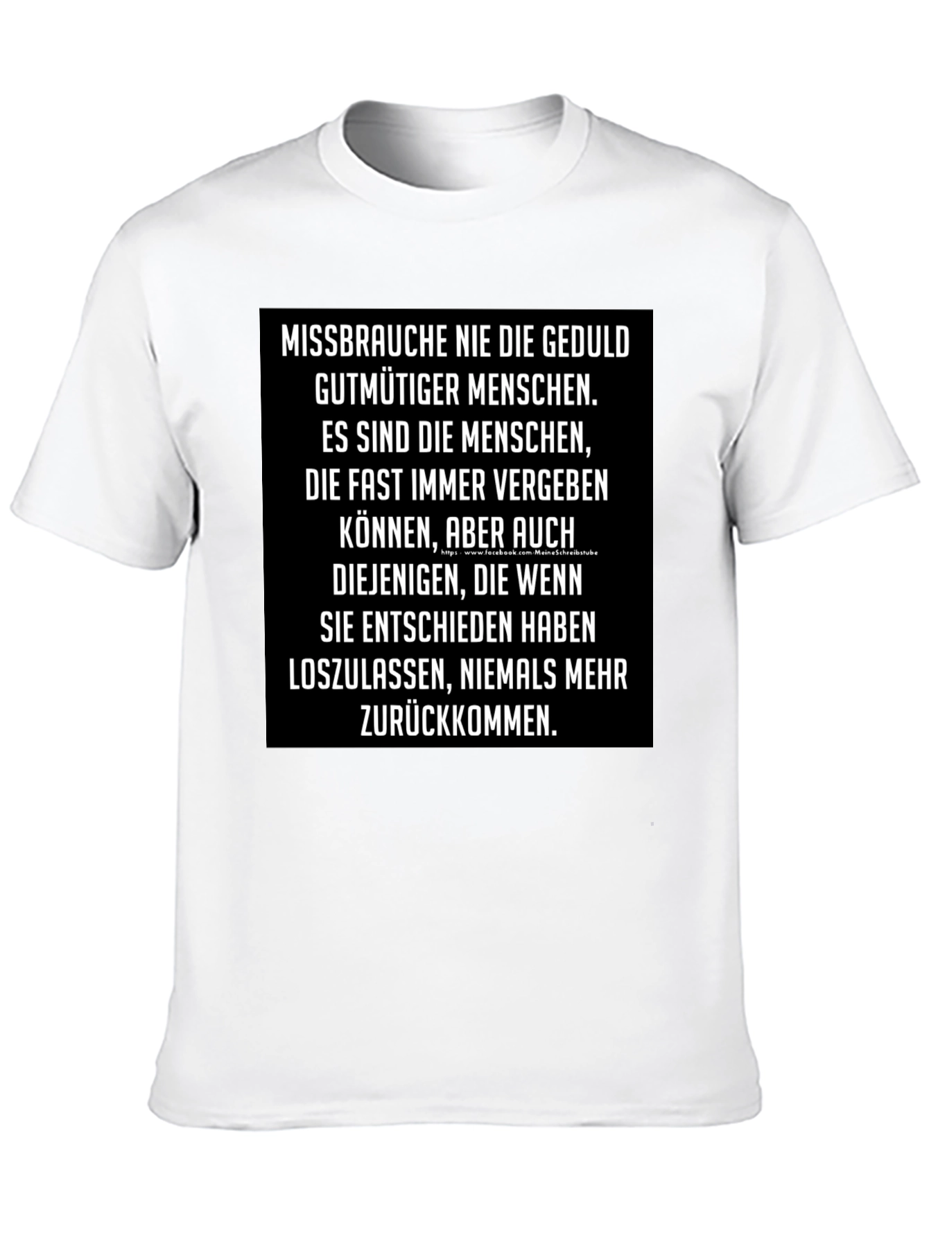 Mens Graphic T-Shirt - German Quote