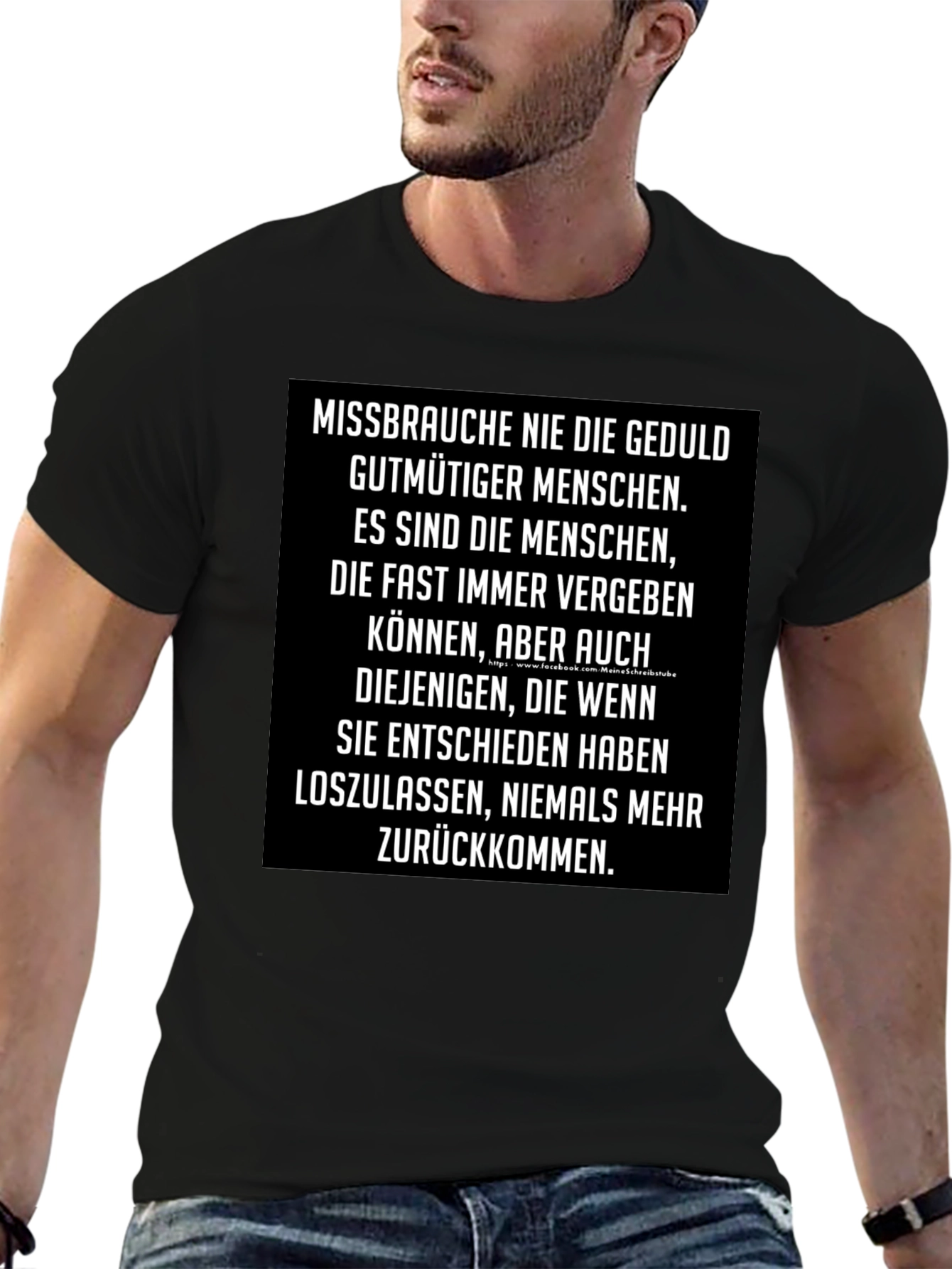 Mens Graphic T-Shirt - German Quote