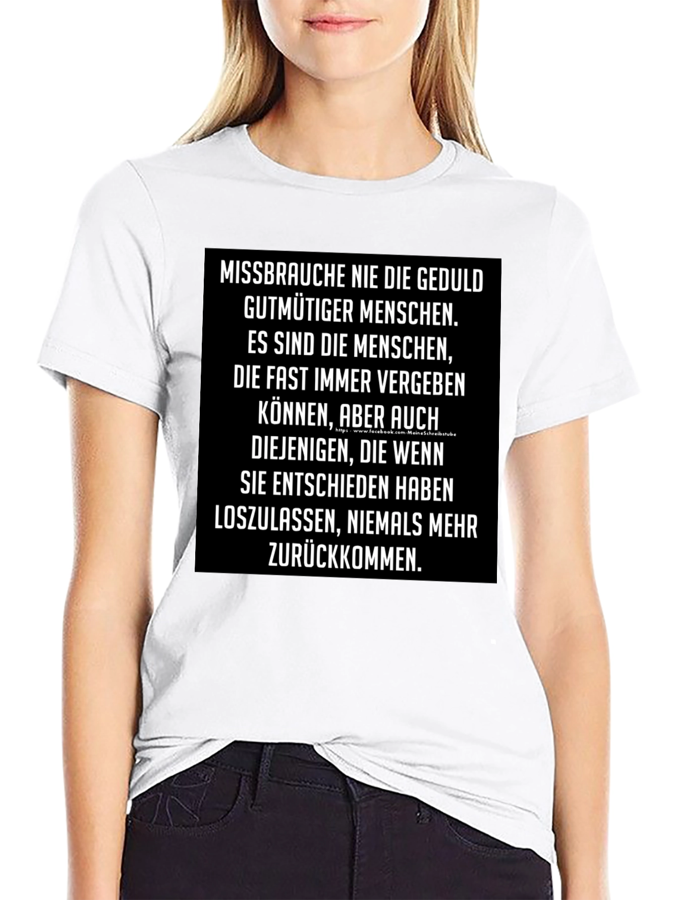 Mens Graphic T-Shirt - German Quote