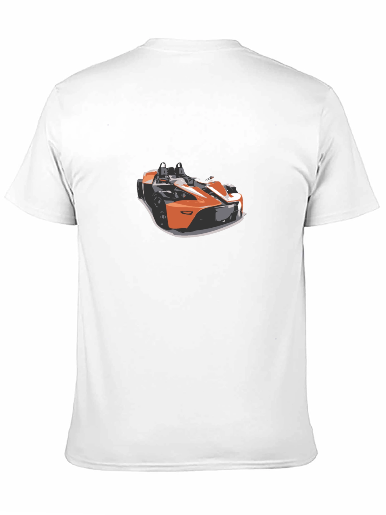Cool Car Graphic Tee - Sleek Black T-Shirt