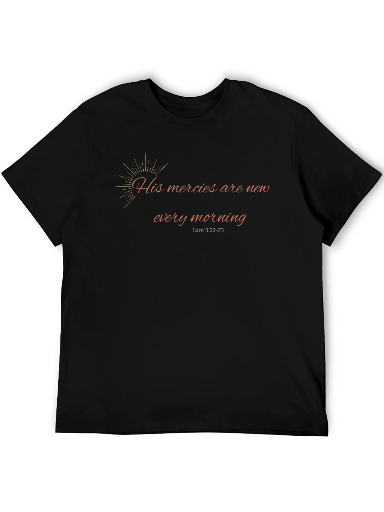 His Mercies Are New Every Morning Graphic Tee