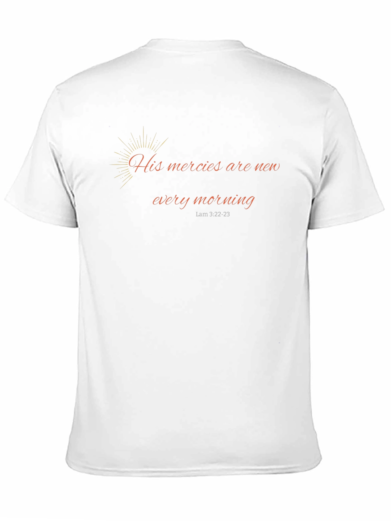 His Mercies Are New Every Morning Graphic Tee