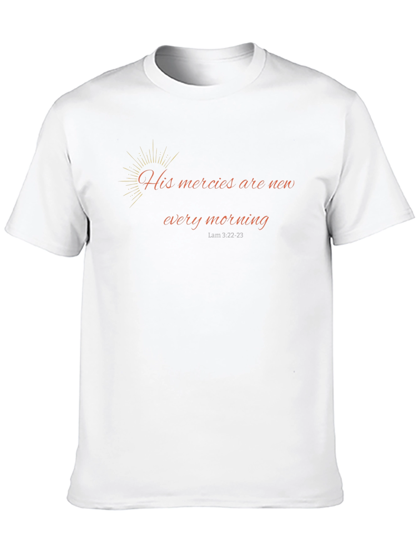His Mercies Are New Every Morning Graphic Tee