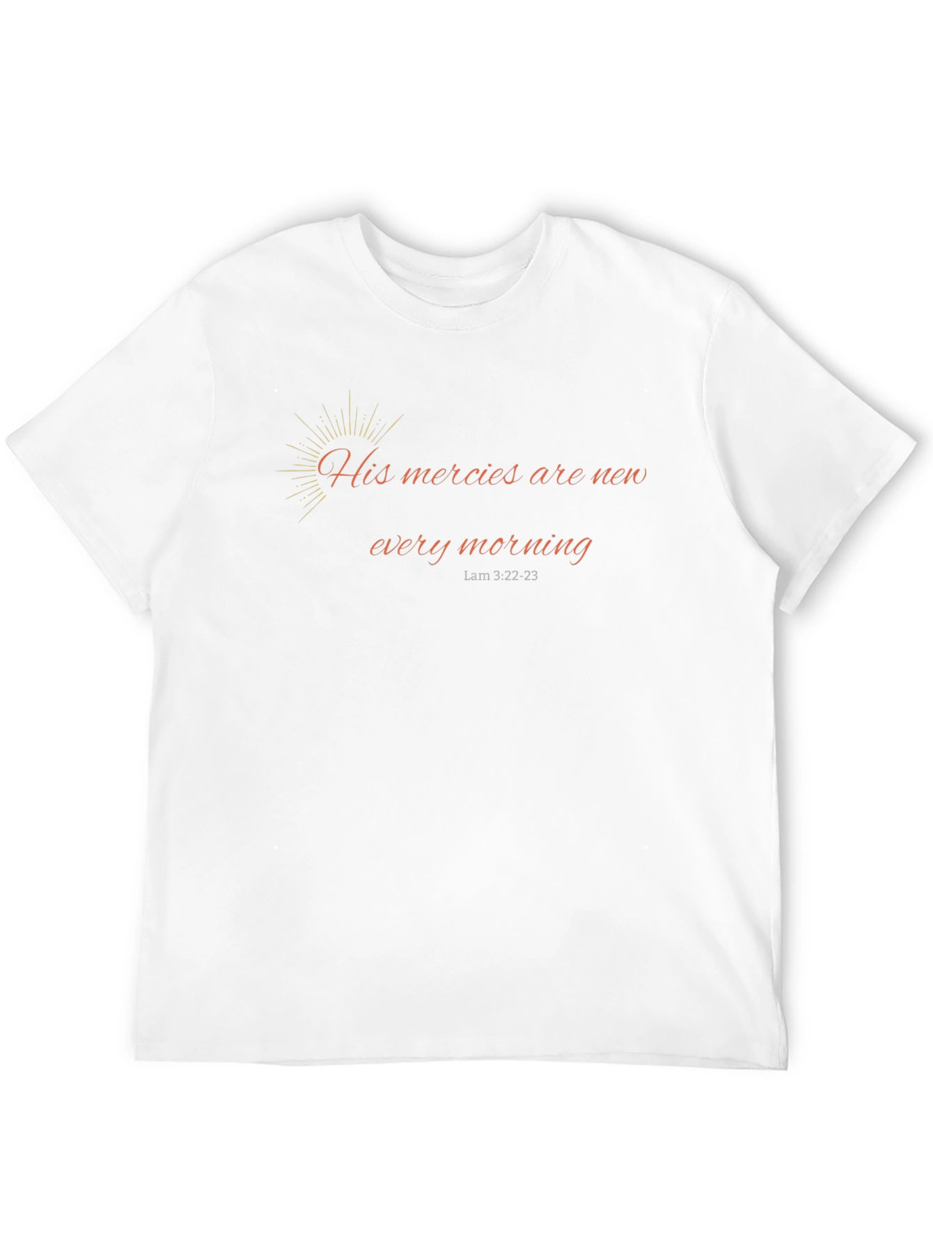 His Mercies Are New Every Morning Graphic Tee