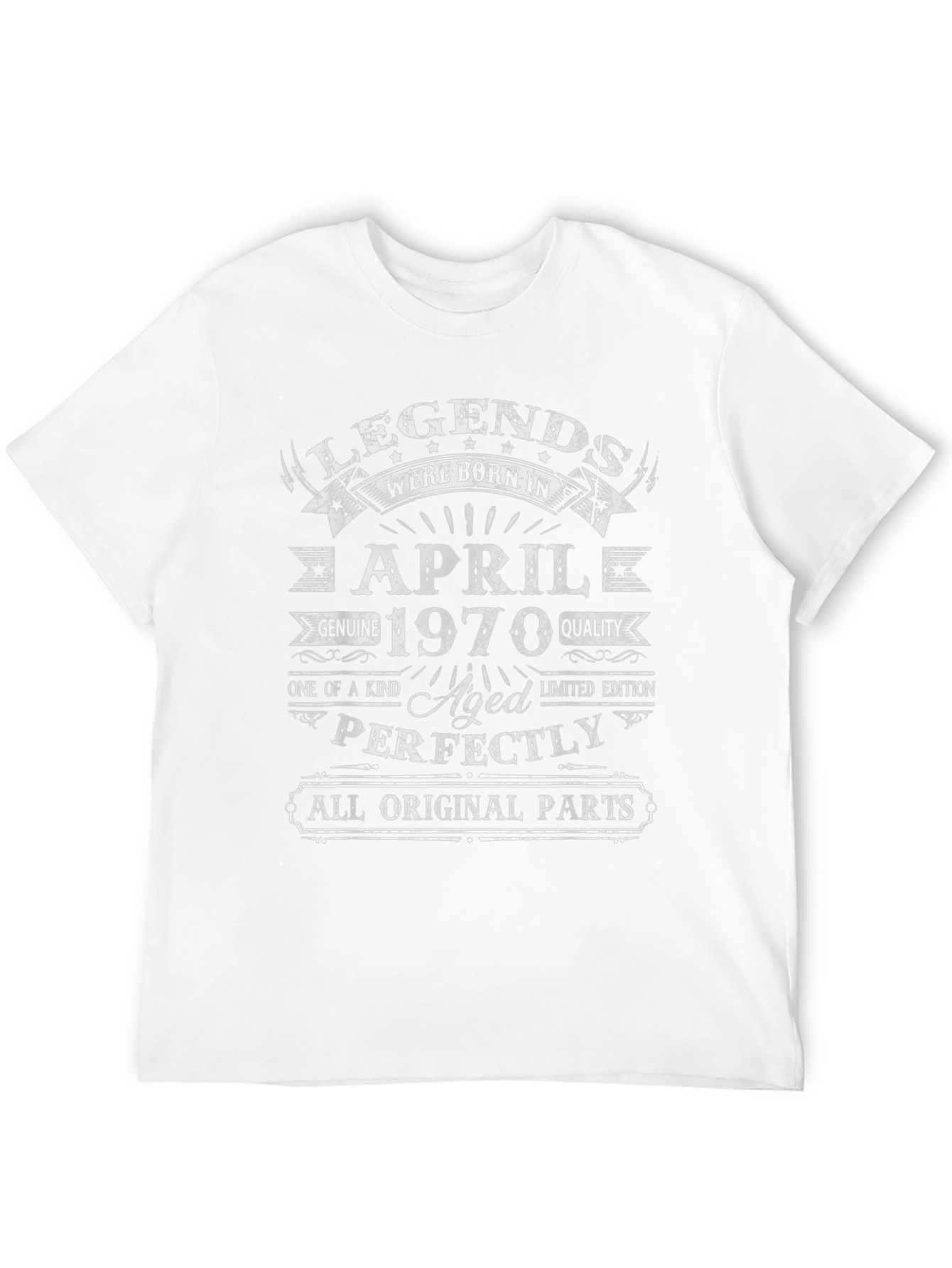 Legends Born in April 1970 T-Shirt