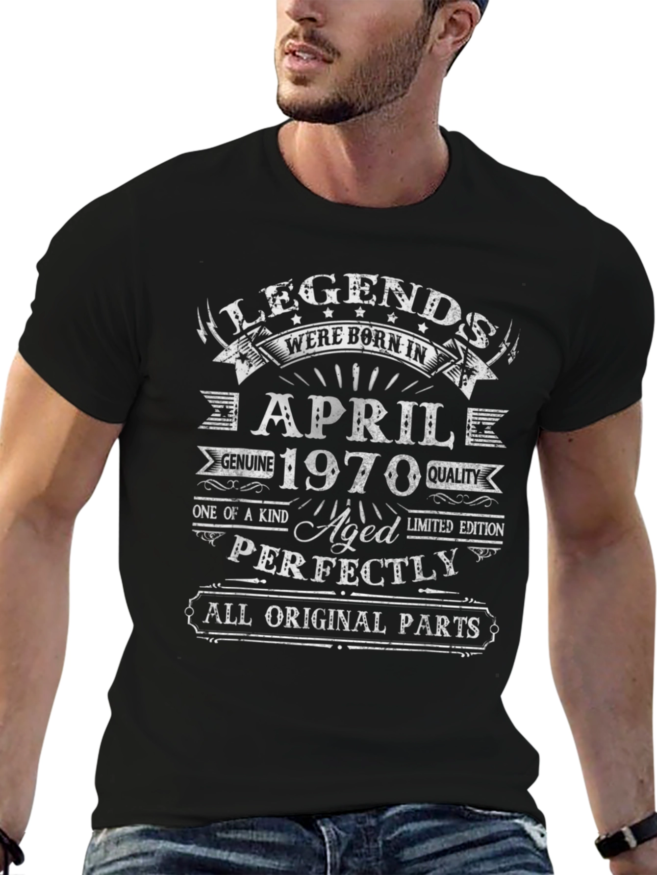 Legends Born in April 1970 T-Shirt