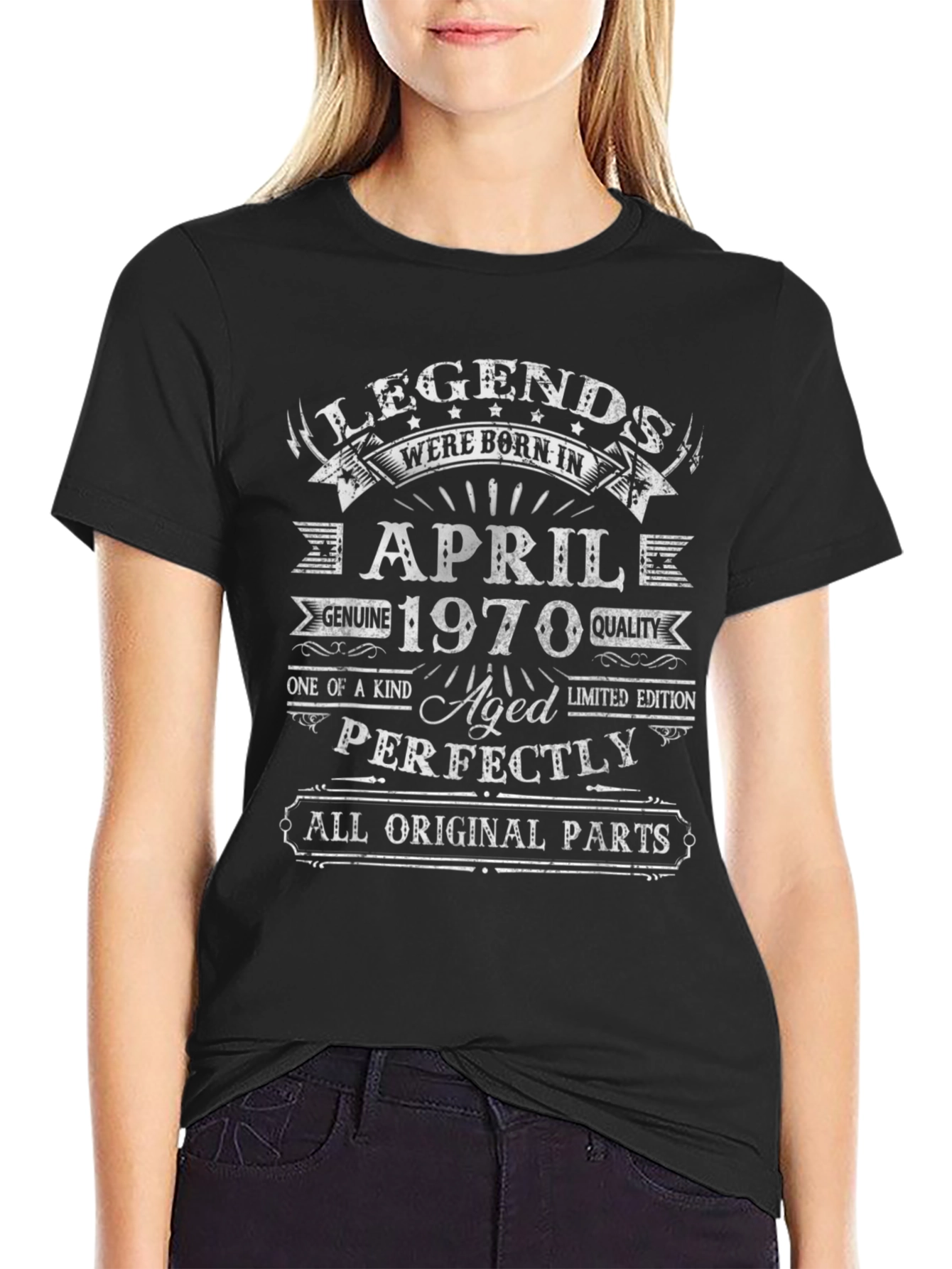 Legends Born in April 1970 T-Shirt