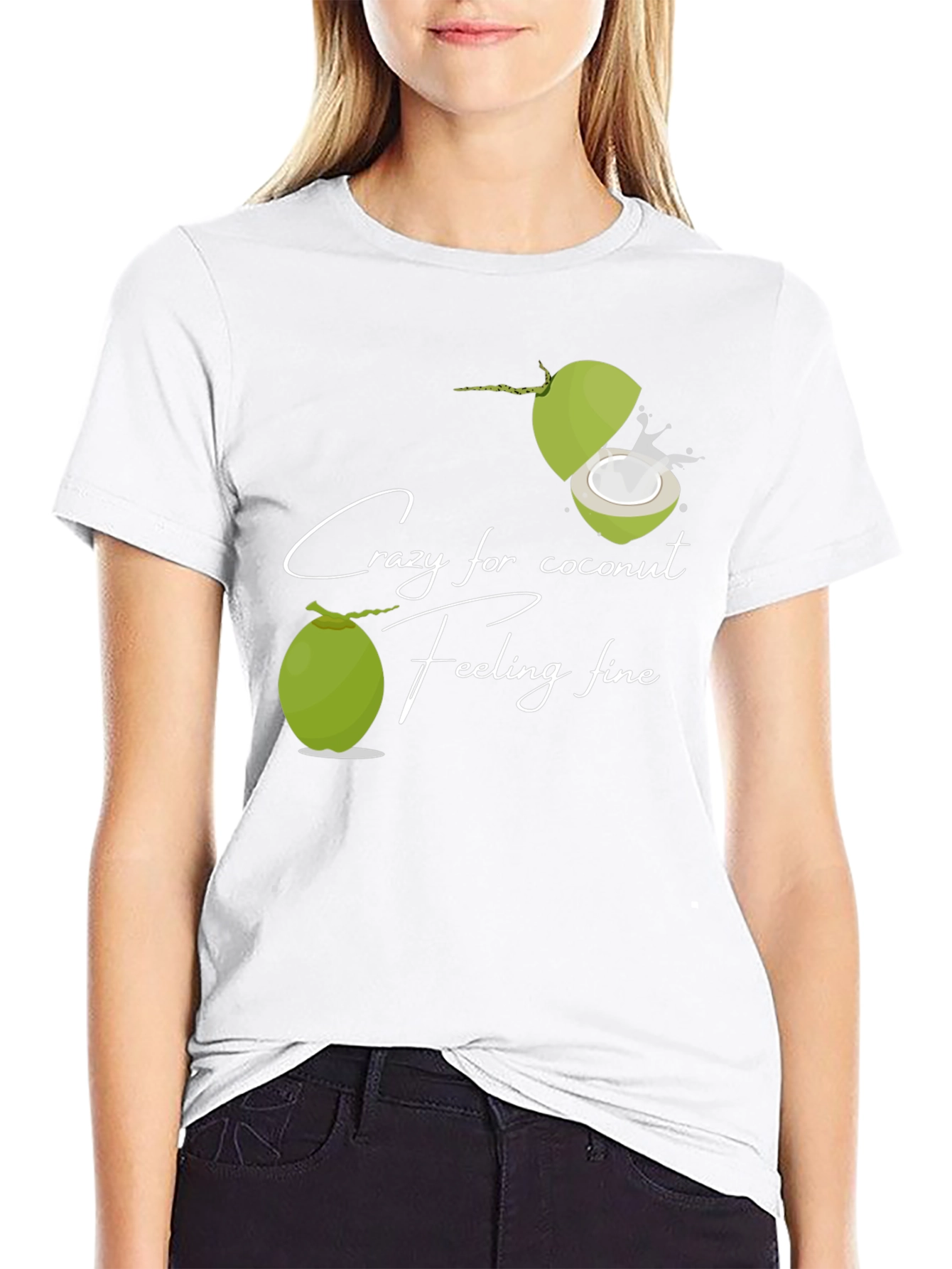 Crazy for Coconut Tee - Feeling Fine