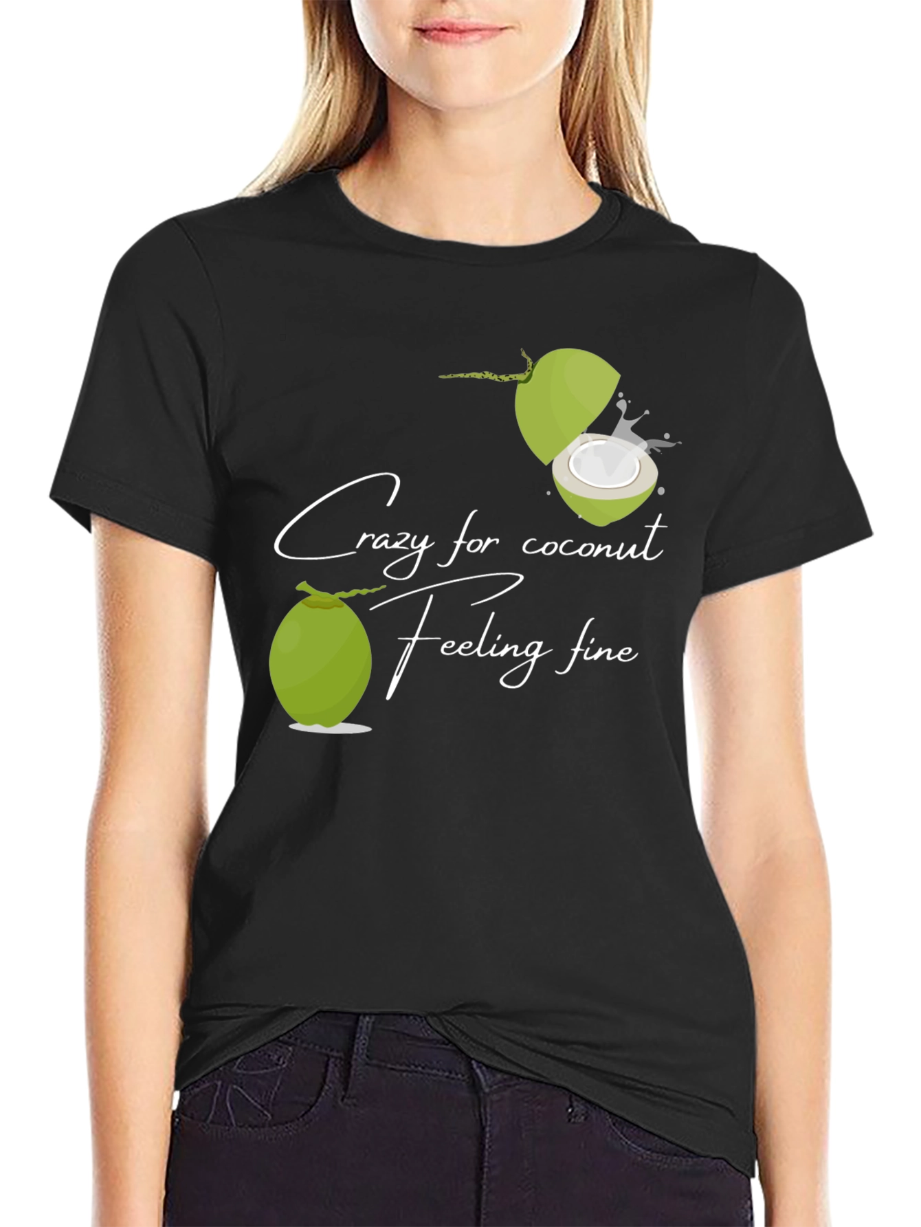 Crazy for Coconut Tee - Feeling Fine