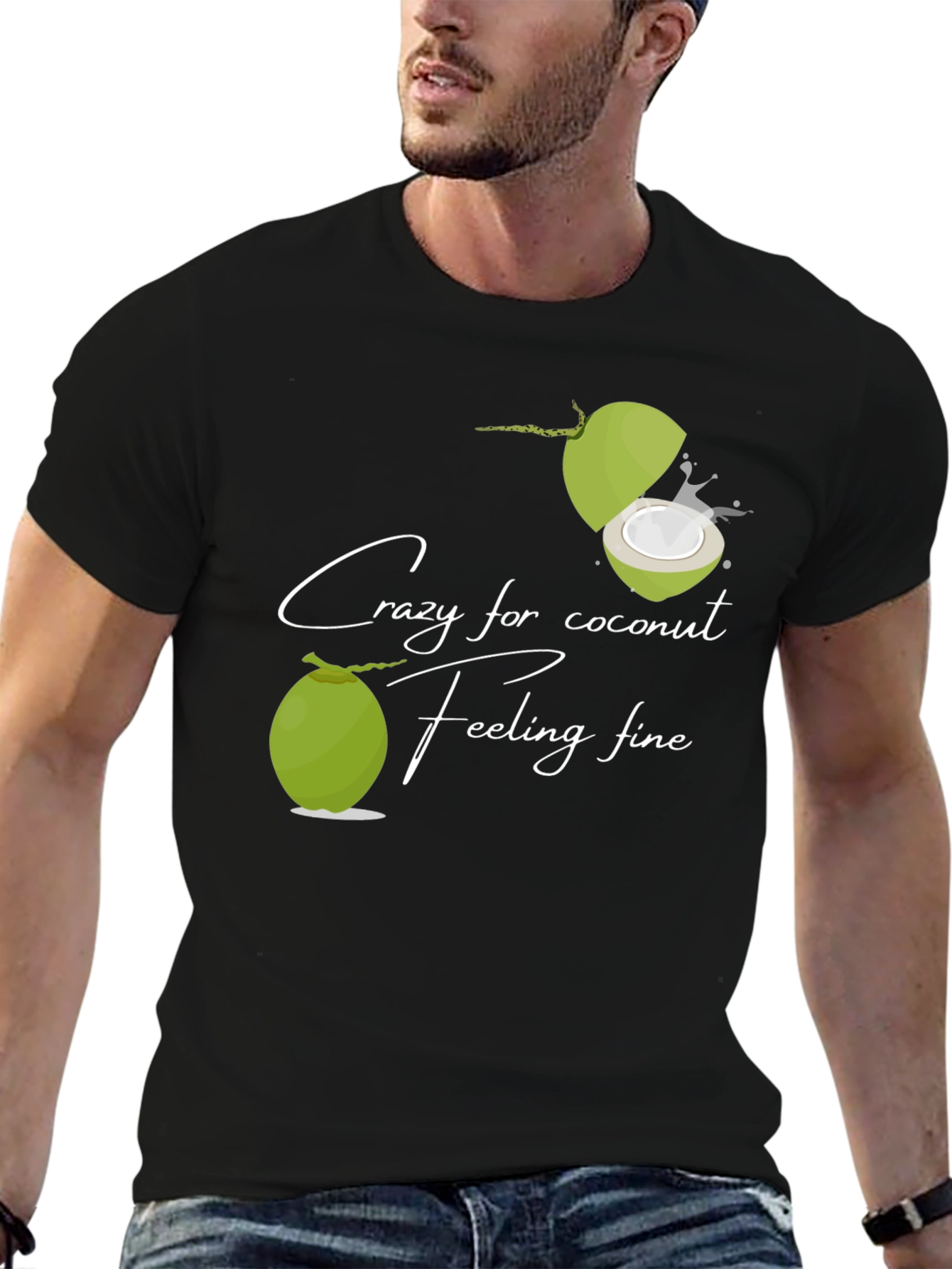 Crazy for Coconut Tee - Feeling Fine
