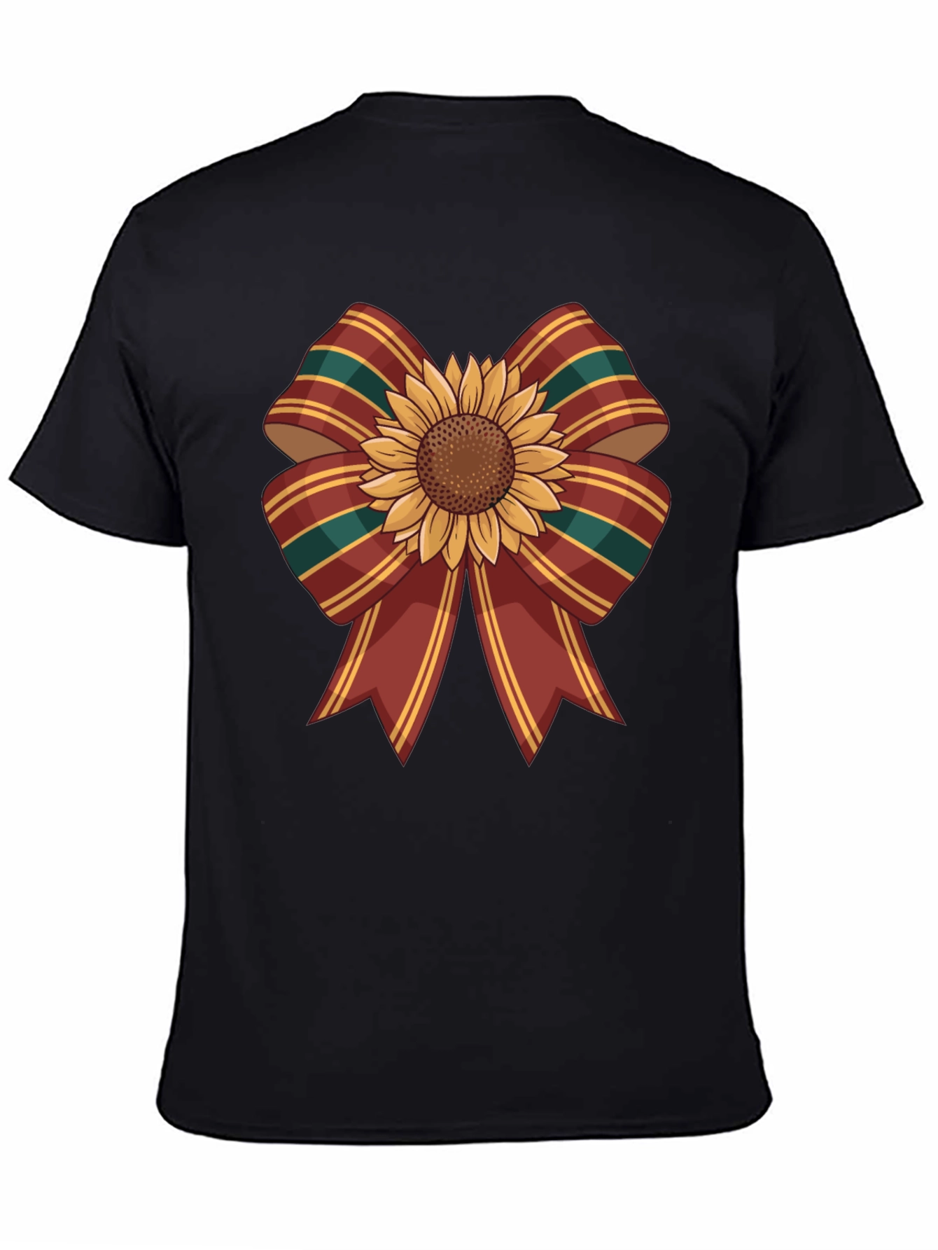 Sunflower Bow T-Shirt - Autumn Harvest