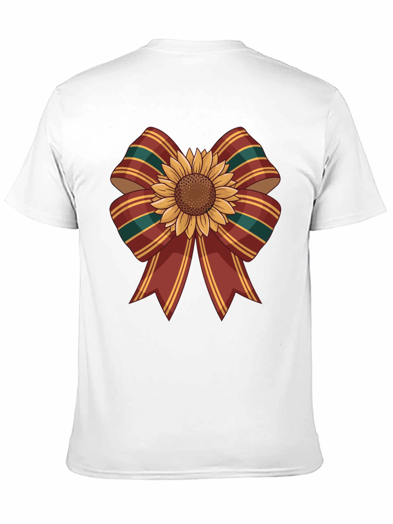 Sunflower Bow T-Shirt - Autumn Harvest