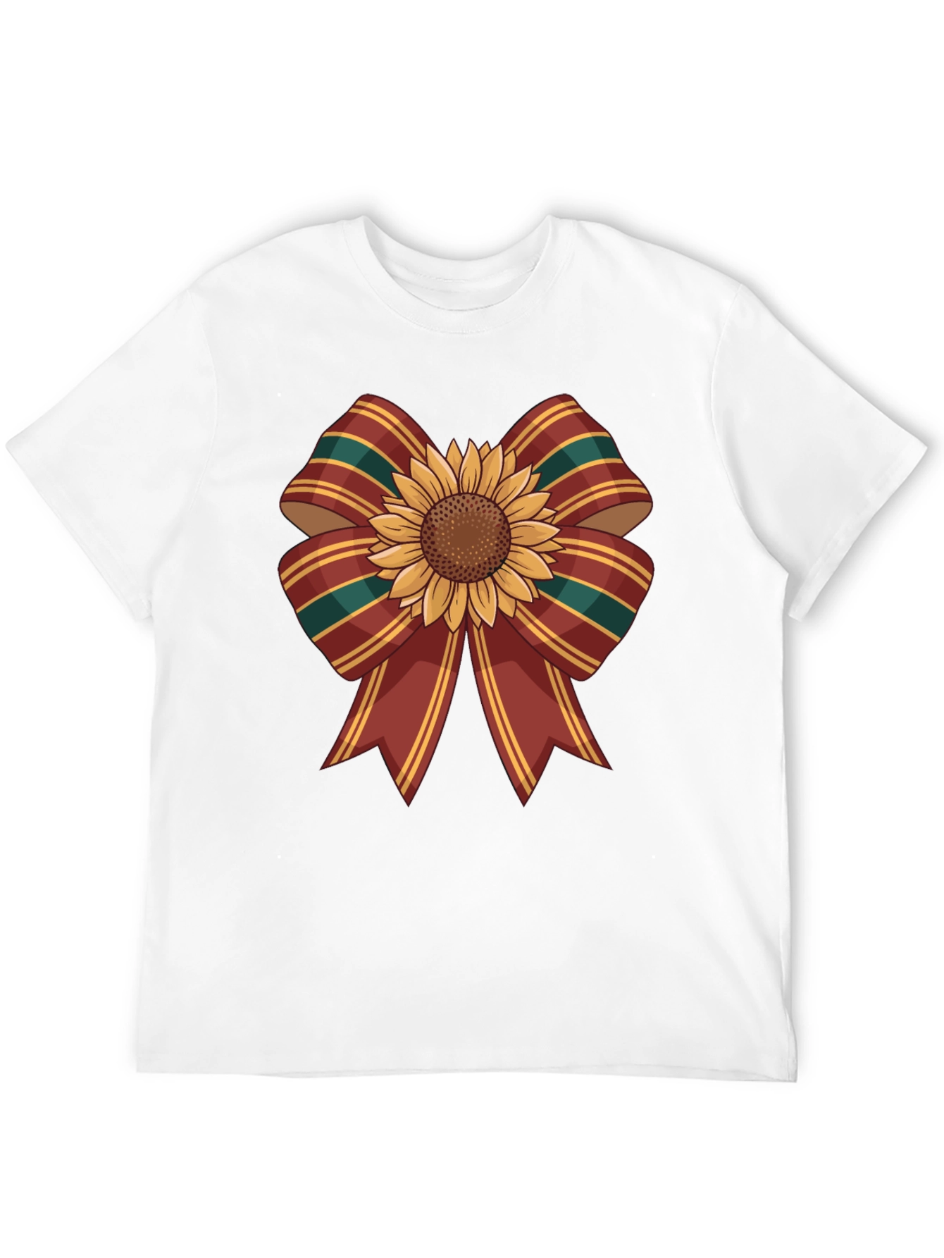 Sunflower Bow T-Shirt - Autumn Harvest
