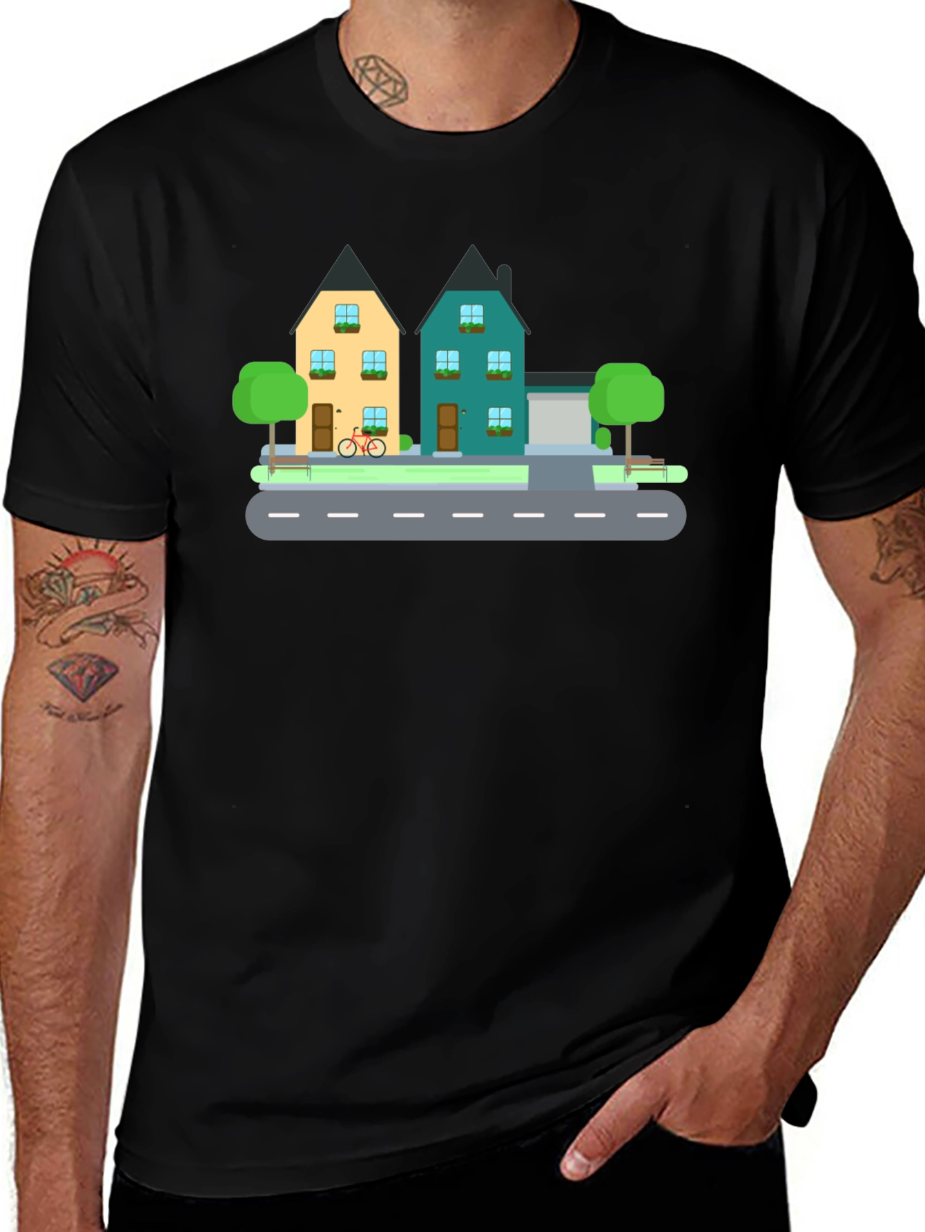Neighborhood Houses T-Shirt