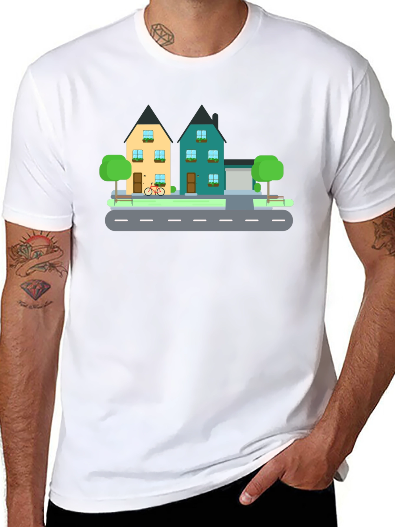 Neighborhood Houses T-Shirt