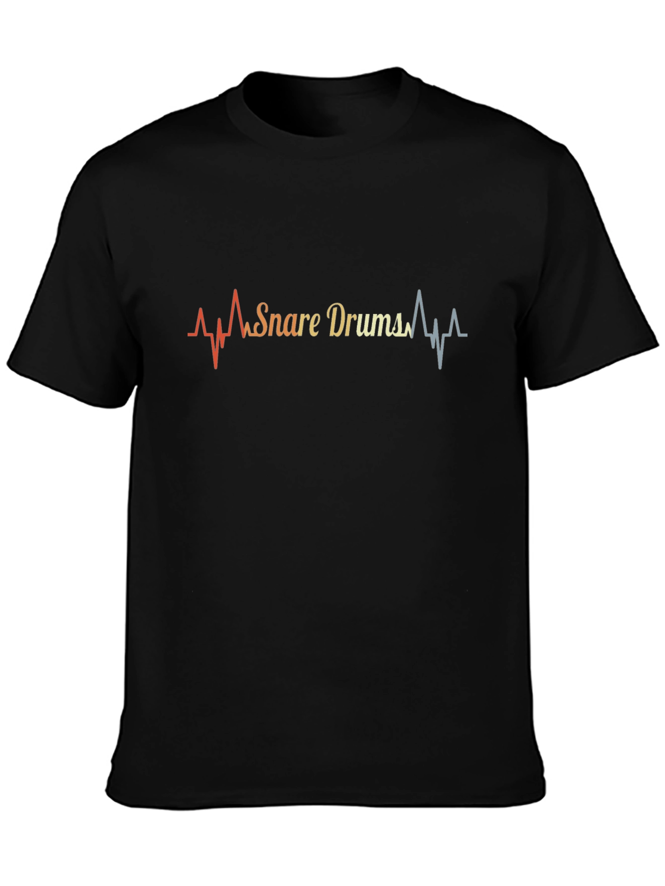 Snare Drums Heartbeat T-Shirt - Music Lover Tee