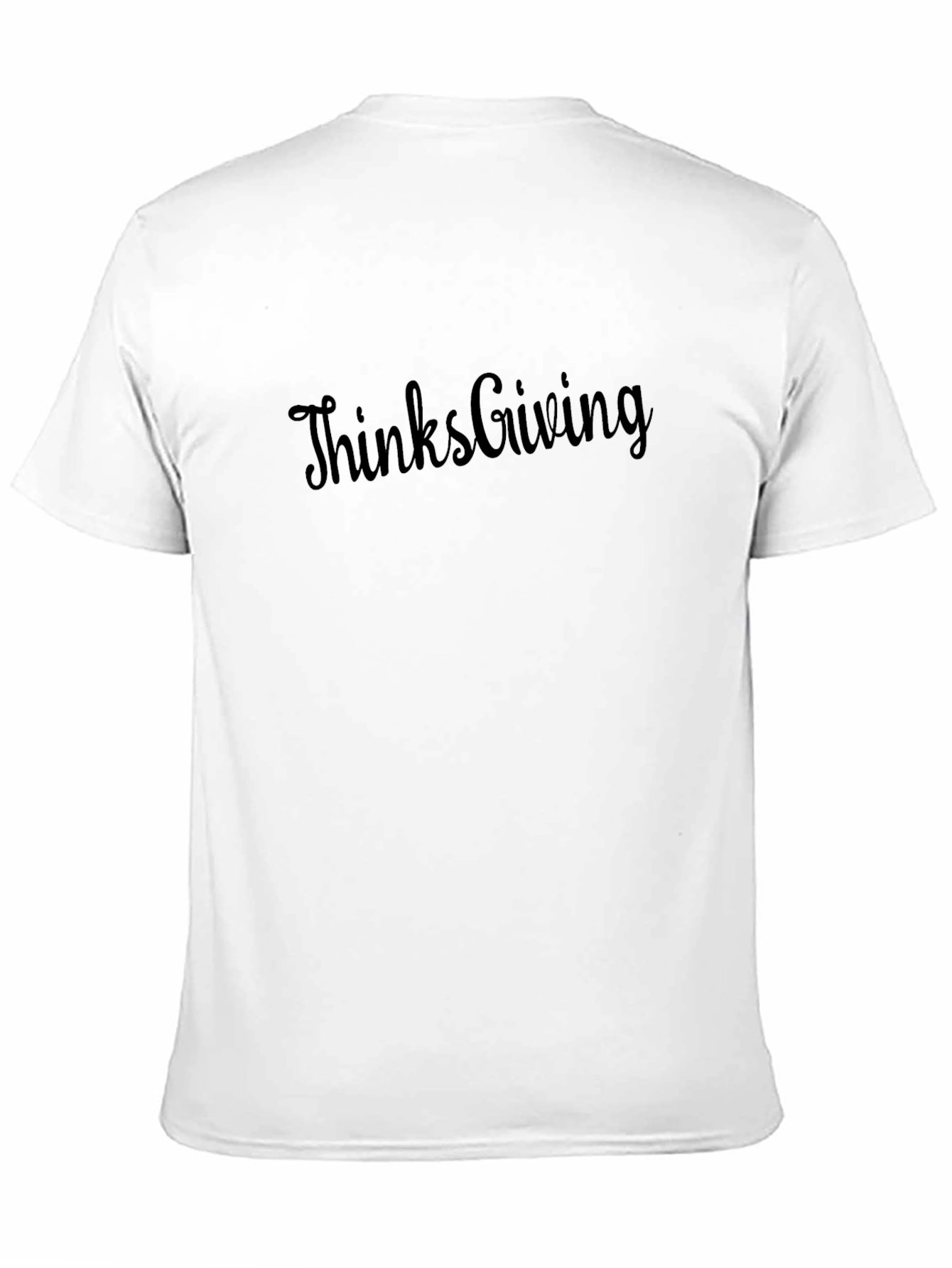 ThanksGiving Black Graphic Tee