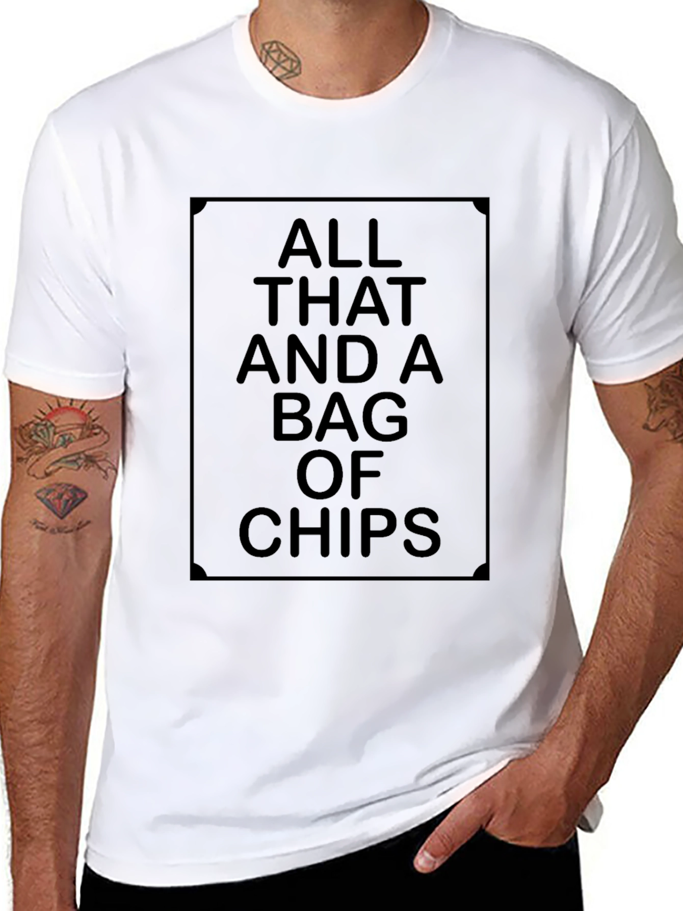 All That and a Bag of Chips Graphic T-Shirt