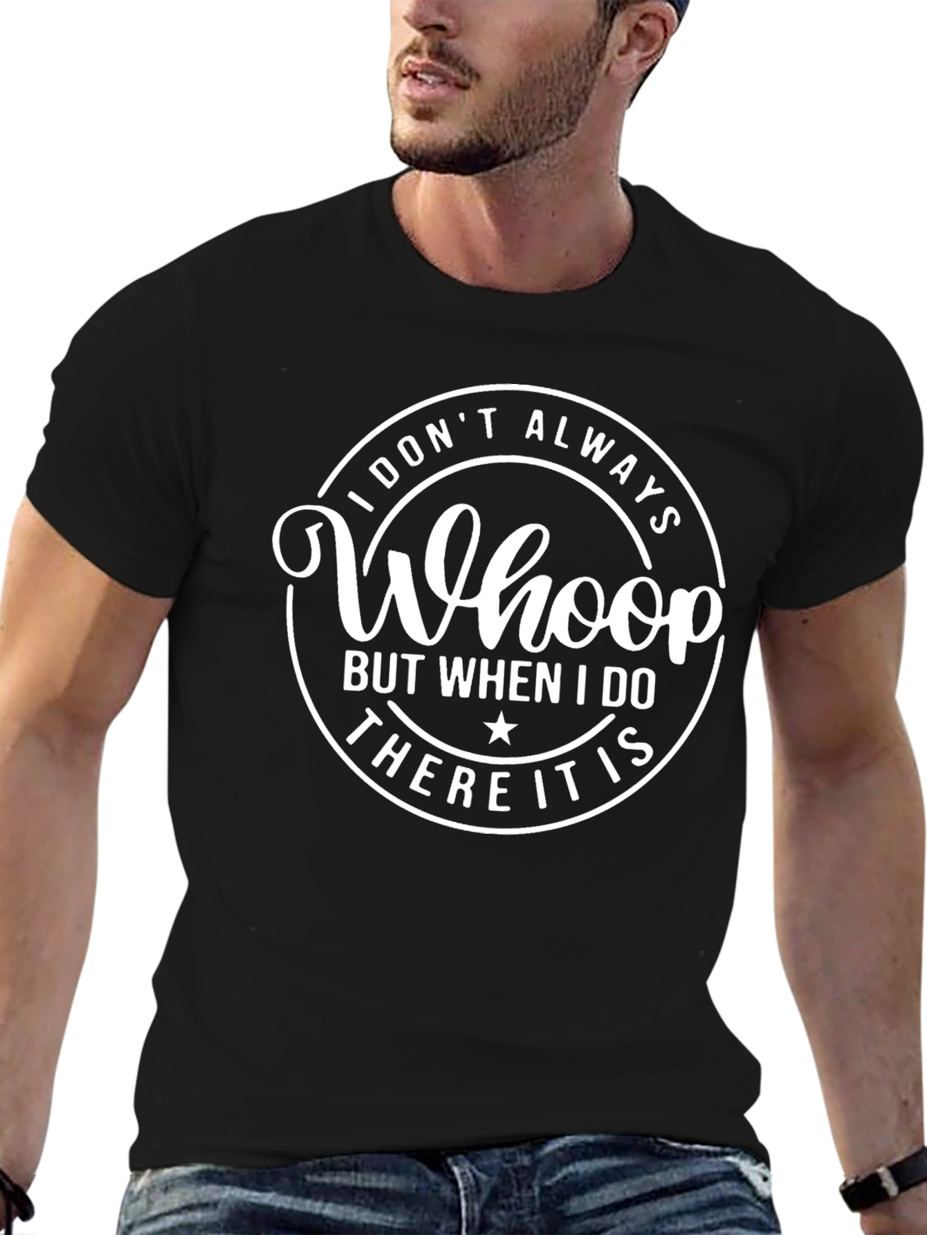 Whoop There It Is Mens Graphic T-Shirt