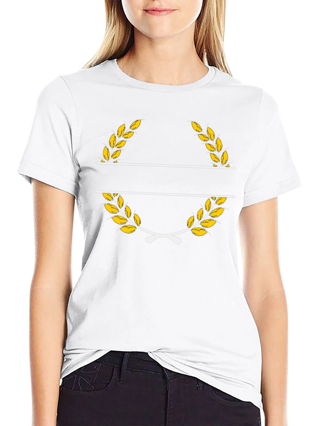 Customizable Split Wreath T-Shirt