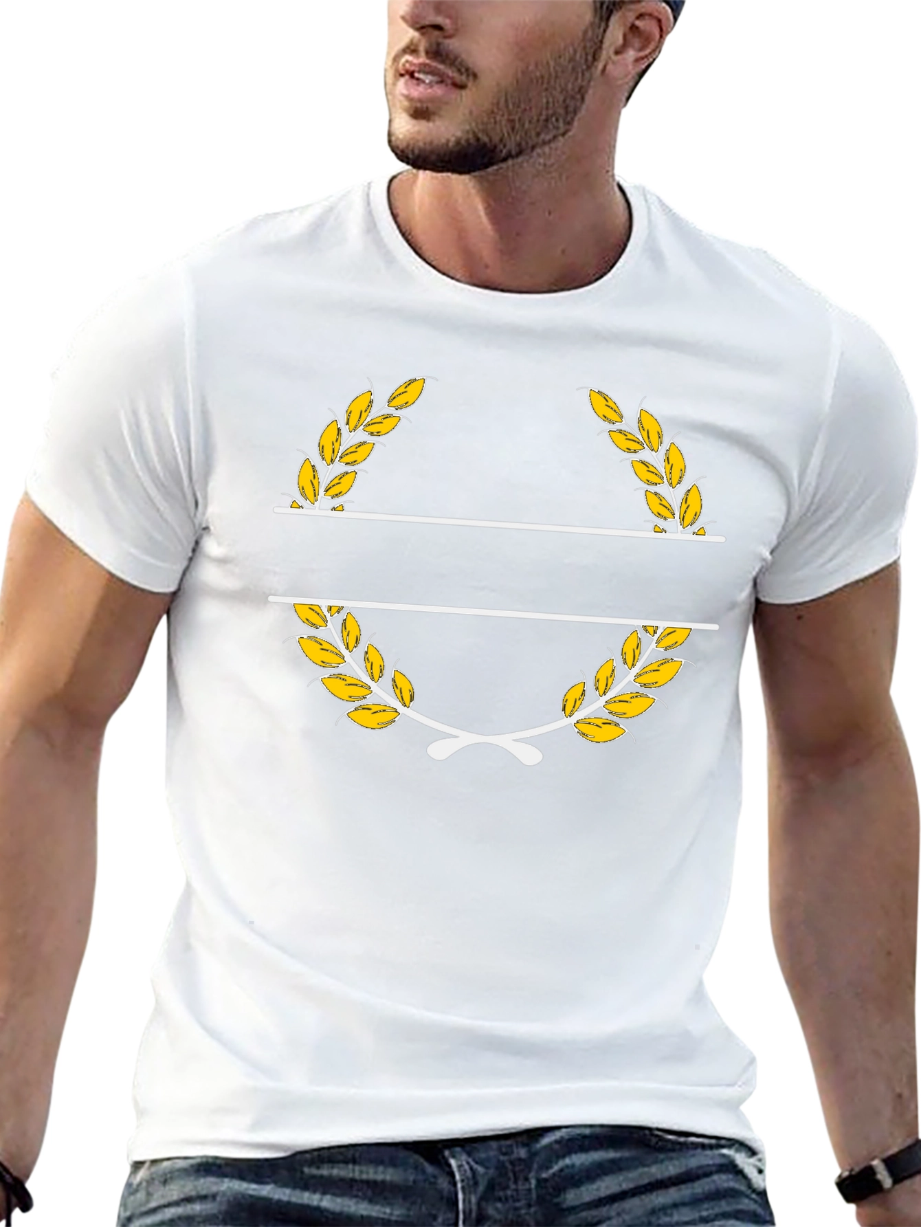 Customizable Split Wreath T-Shirt