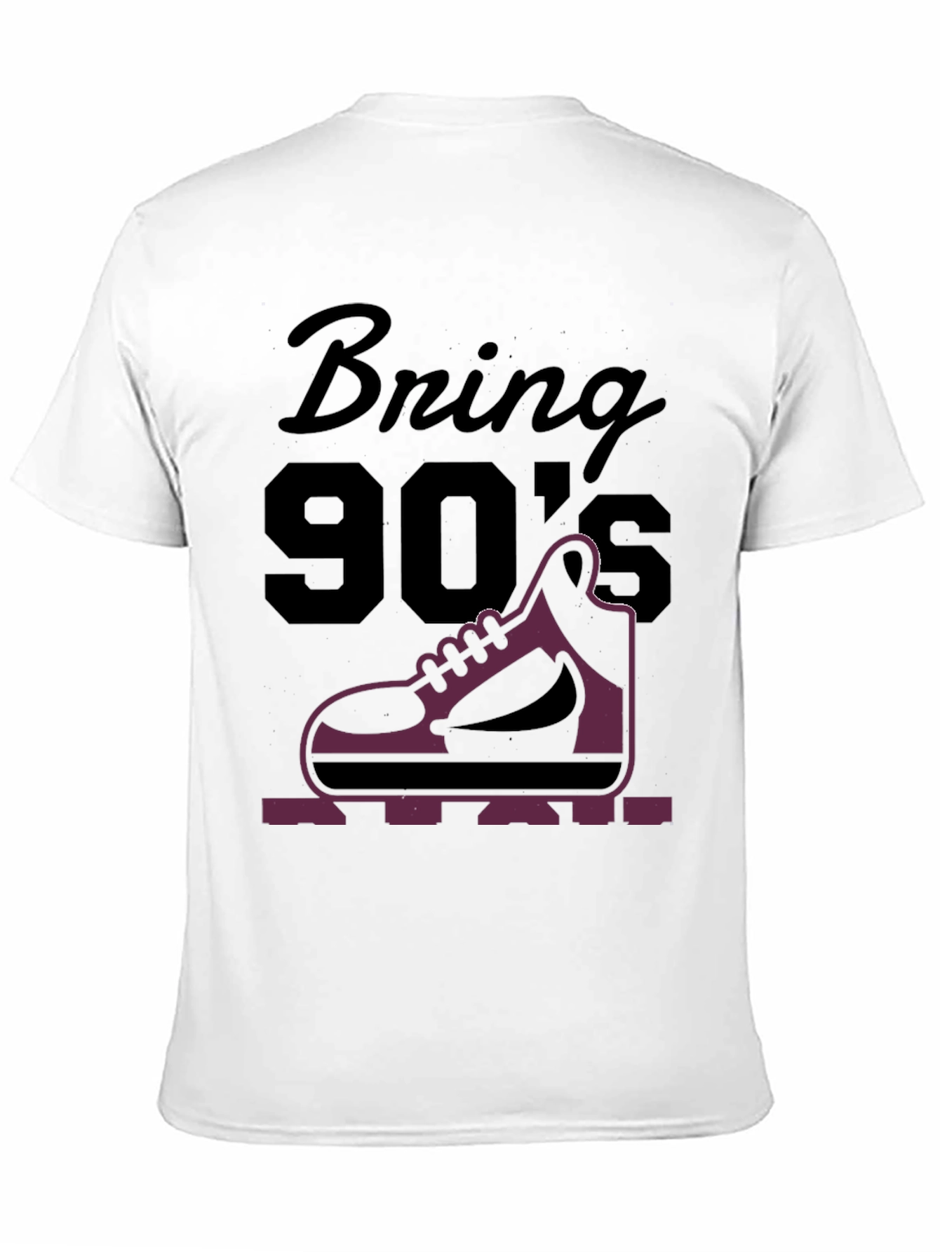 Bring 90s T-Shirt Sneaker Design Tee
