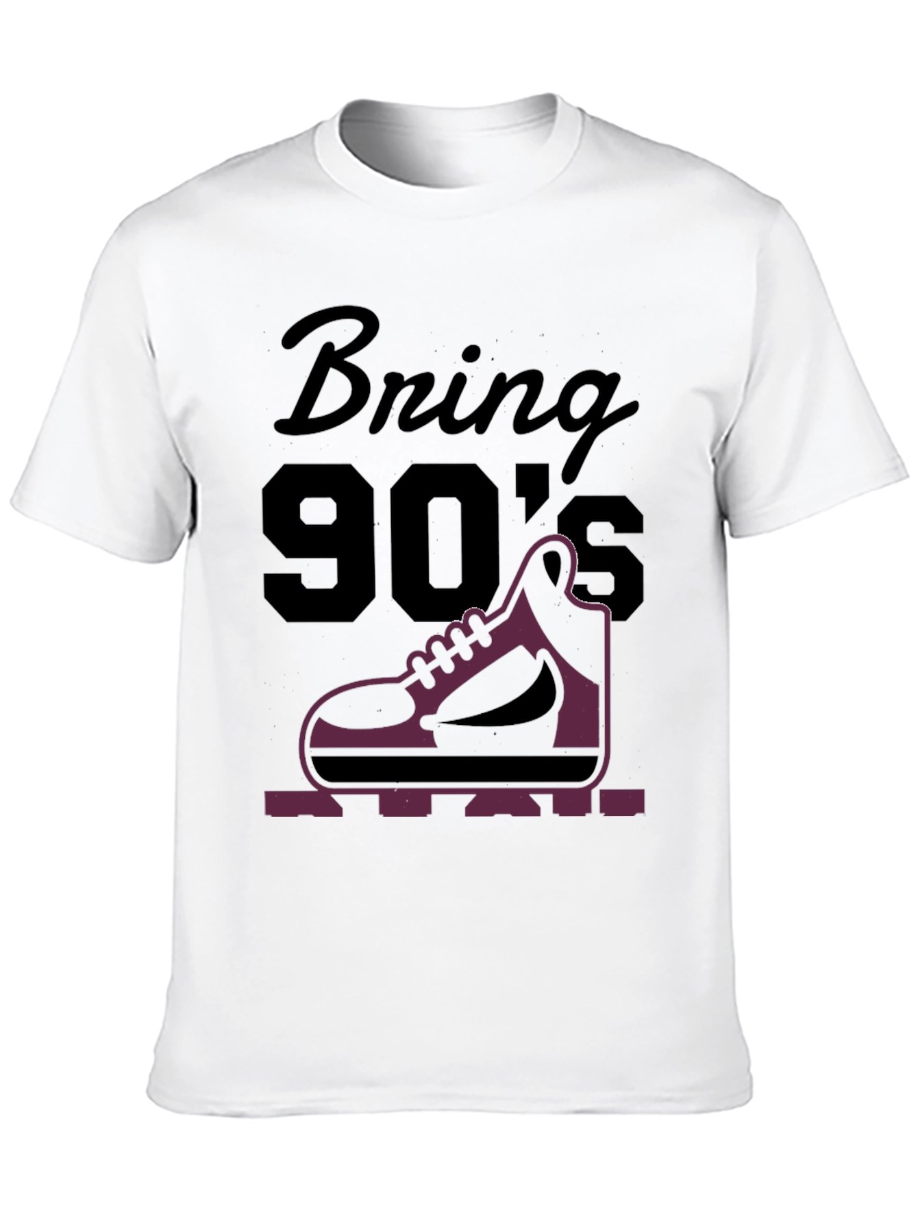 Bring 90s T-Shirt Sneaker Design Tee