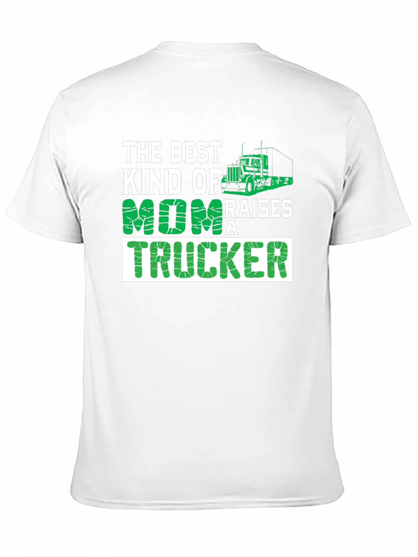 Best Mom Trucker T-Shirt - Black Graphic Tee