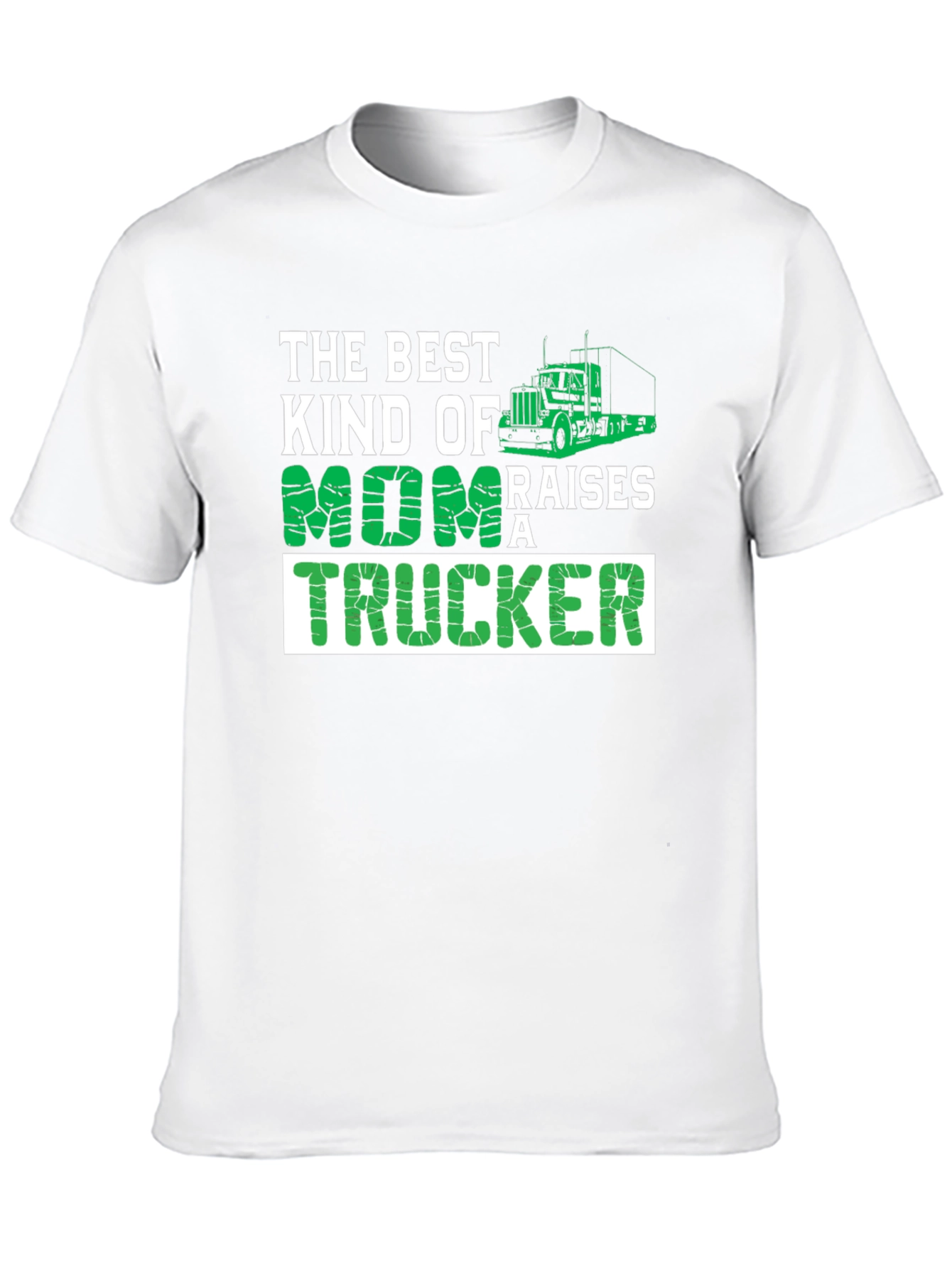 Best Mom Trucker T-Shirt - Black Graphic Tee