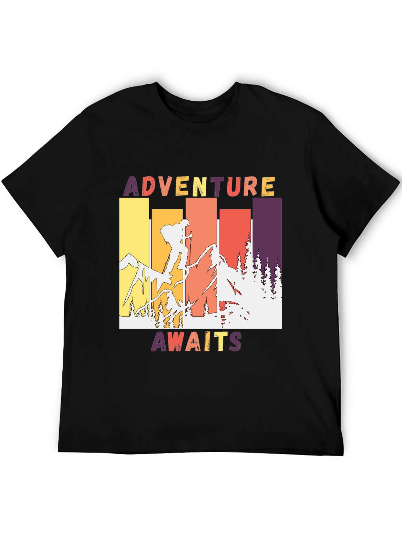 Adventure Awaits Graphic Tee - Outdoor Theme