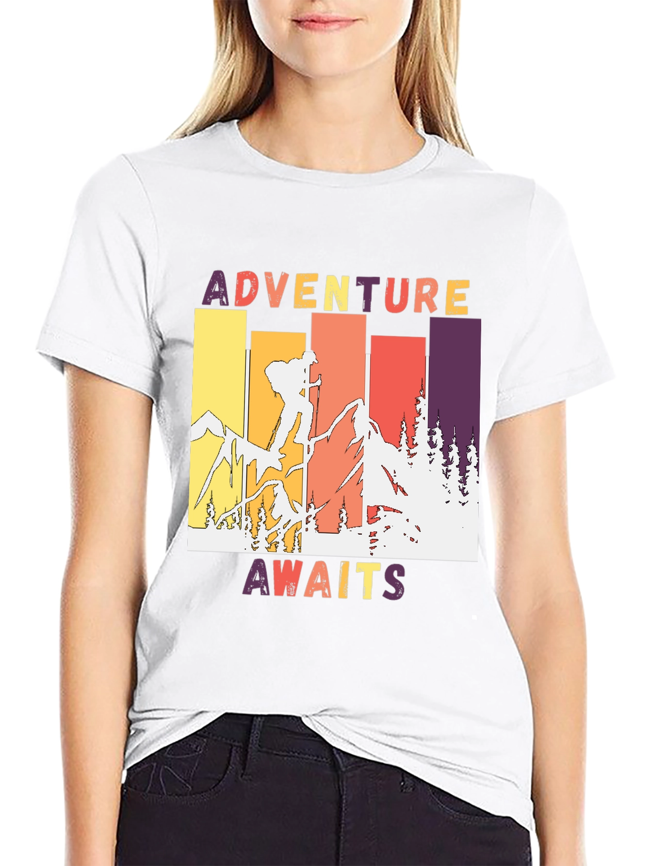 Adventure Awaits Graphic Tee - Outdoor Theme